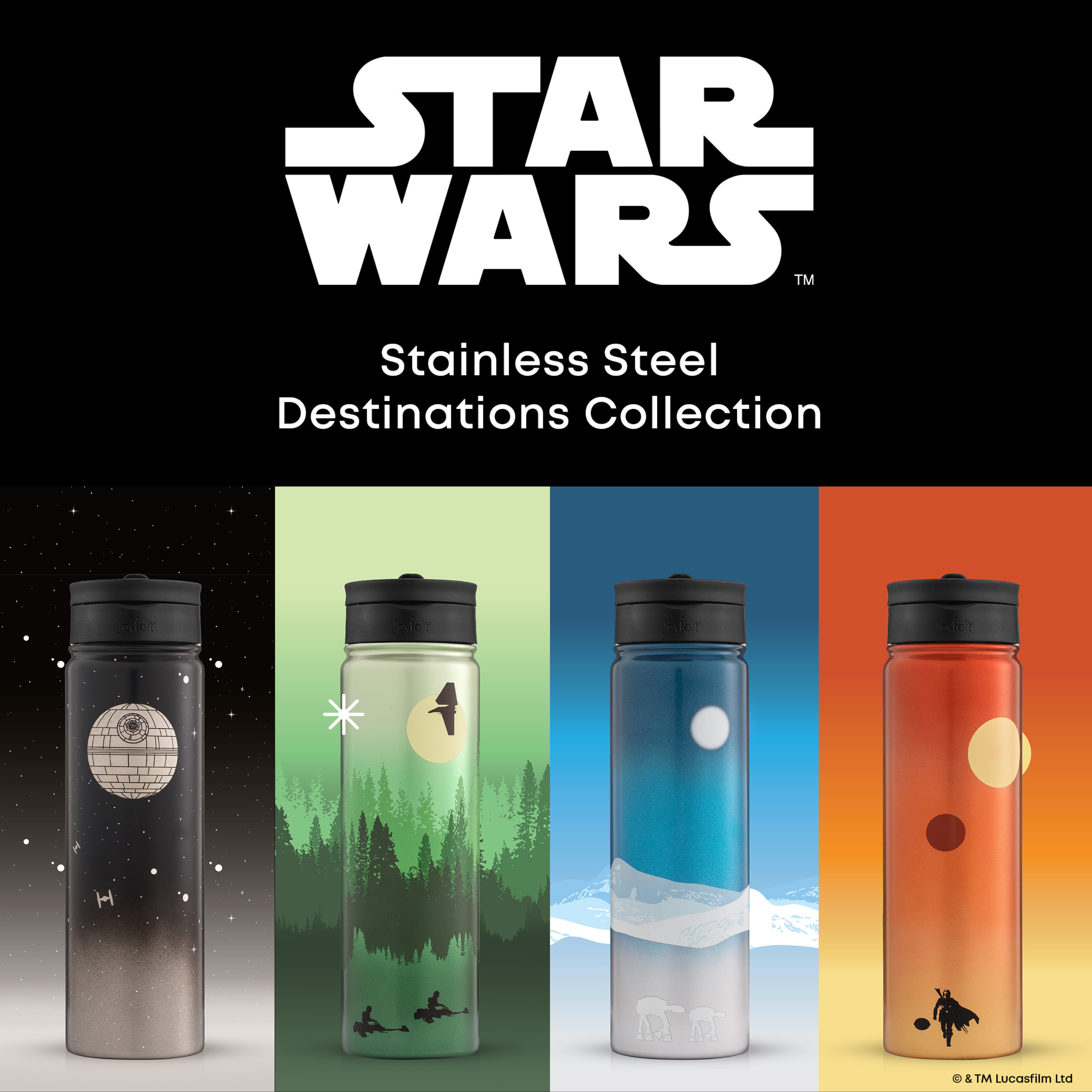 Star Wars™ Destination Collection Water Bottles Are Here!