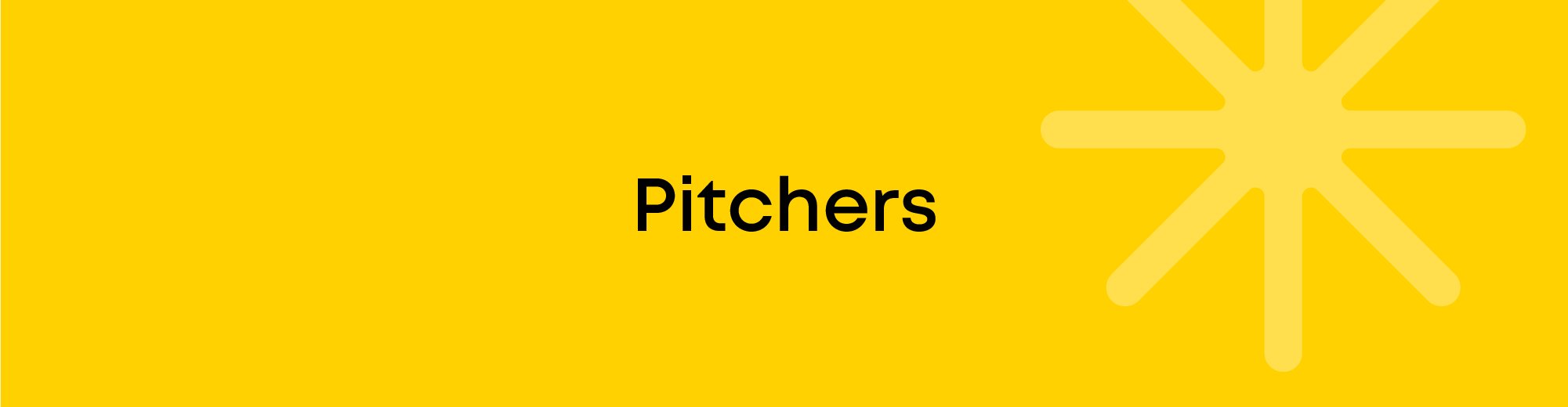 Pitchers