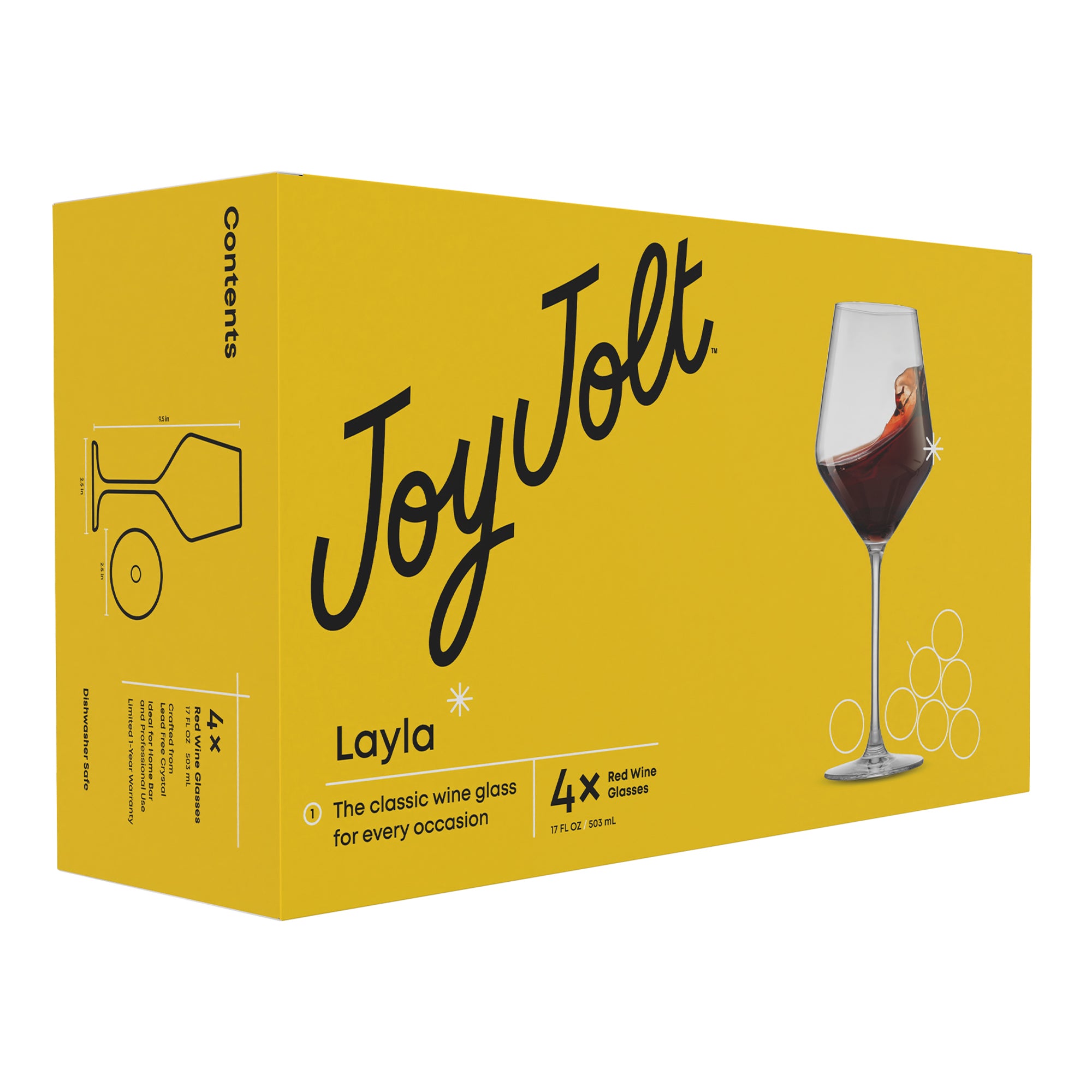 Layla Red Wine Glasses