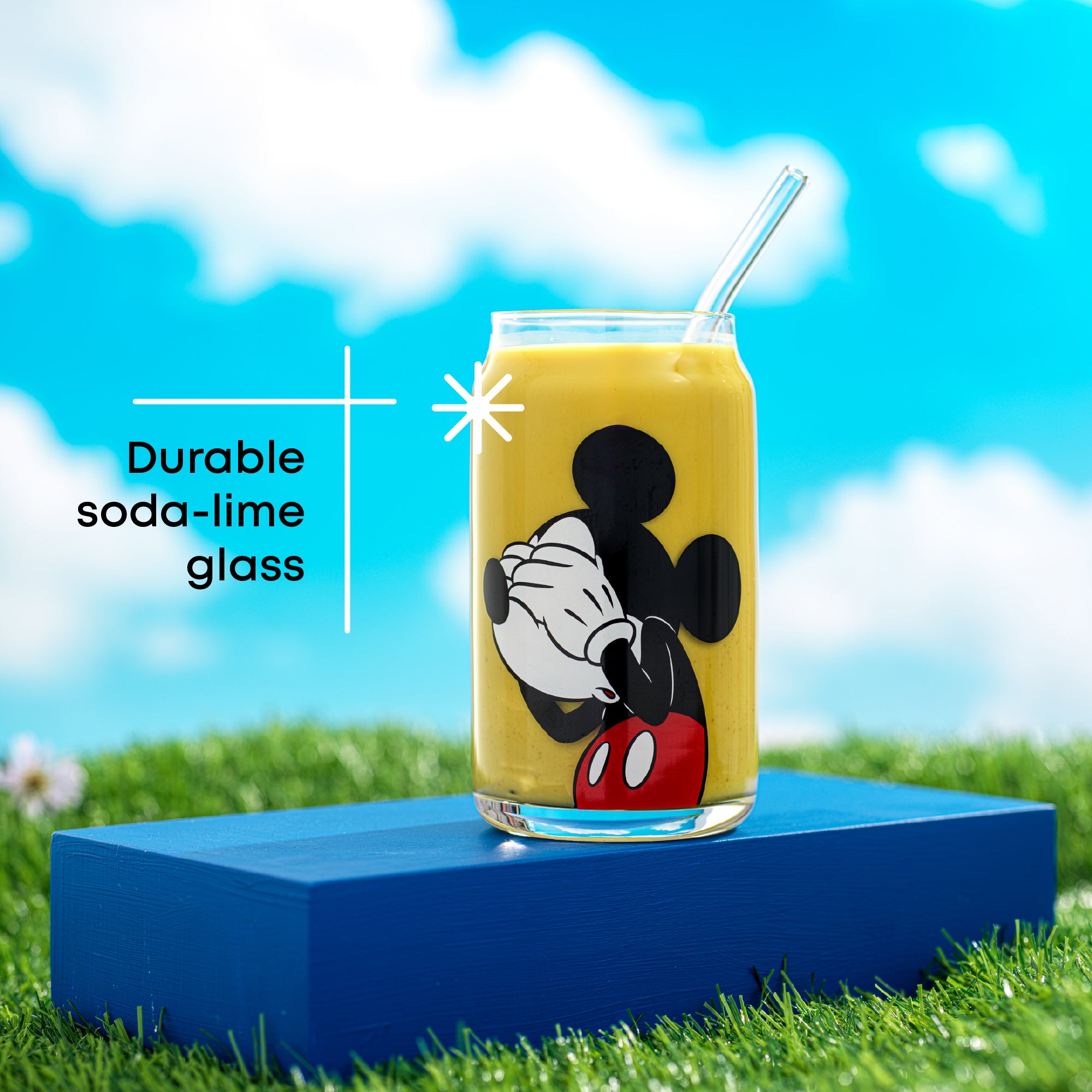 Disney Mickey Mouse & Friends Peek-a-Boo Tumbler Glasses