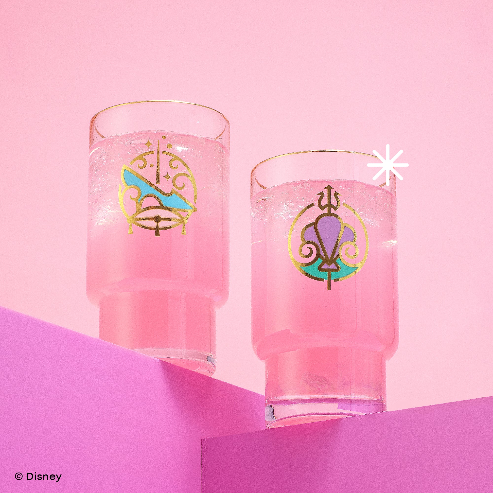 Disney Princess Iconic Tall Drinking Glasses