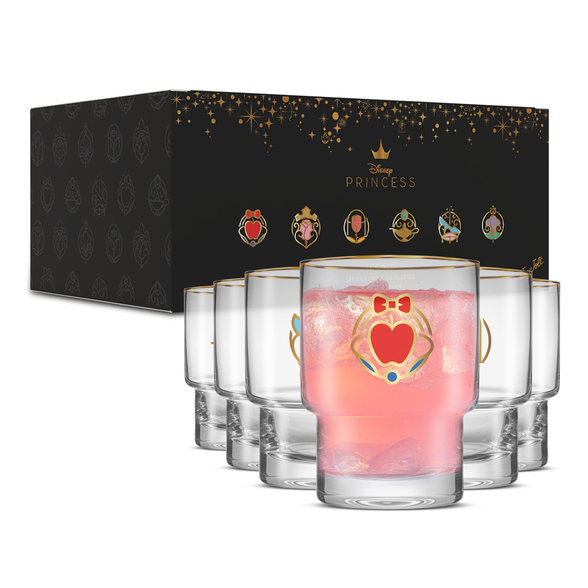 Disney Princess Iconic Short Drinking Glasses