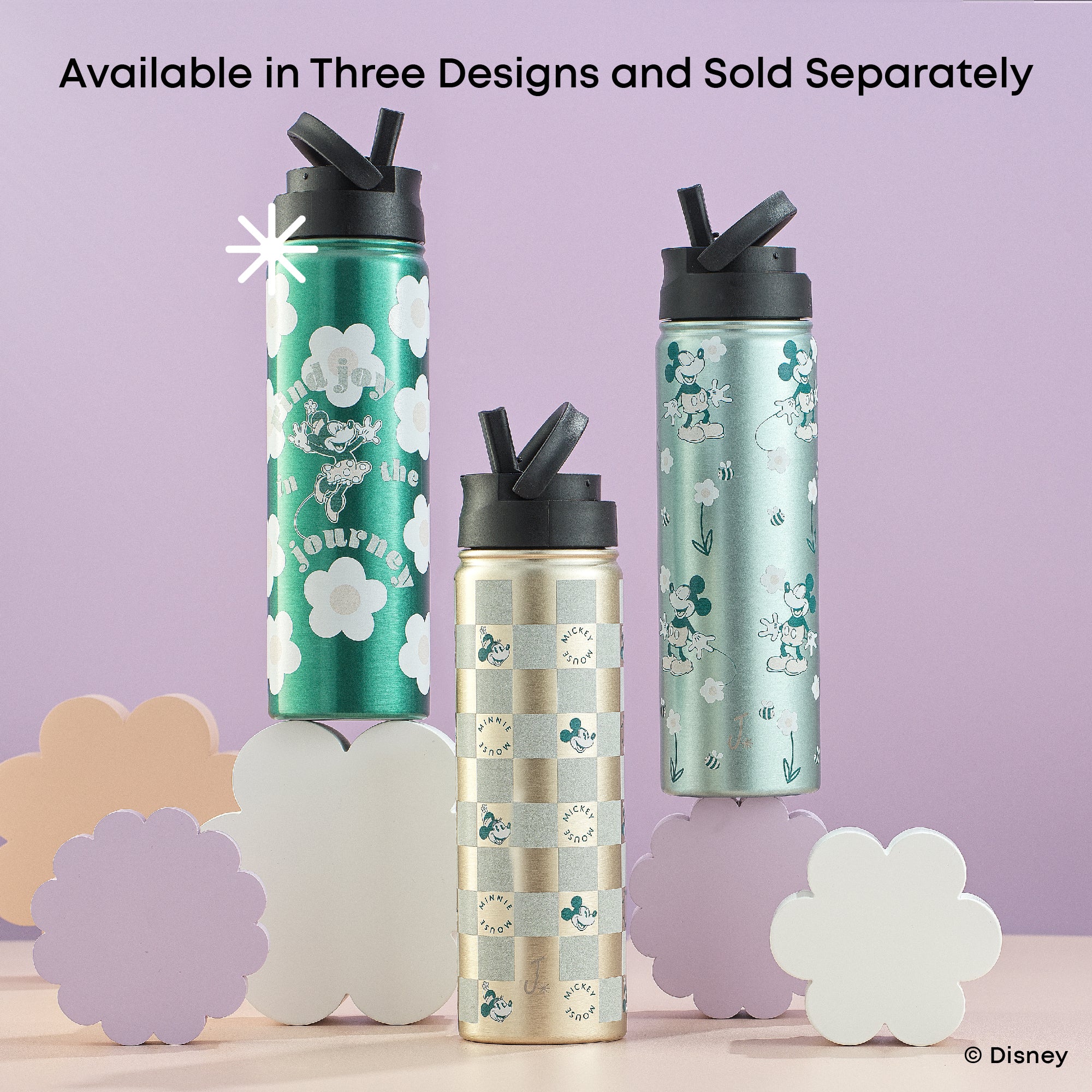 Disney Retro Vintage Mickey Mouse Stainless Steel Water Bottle