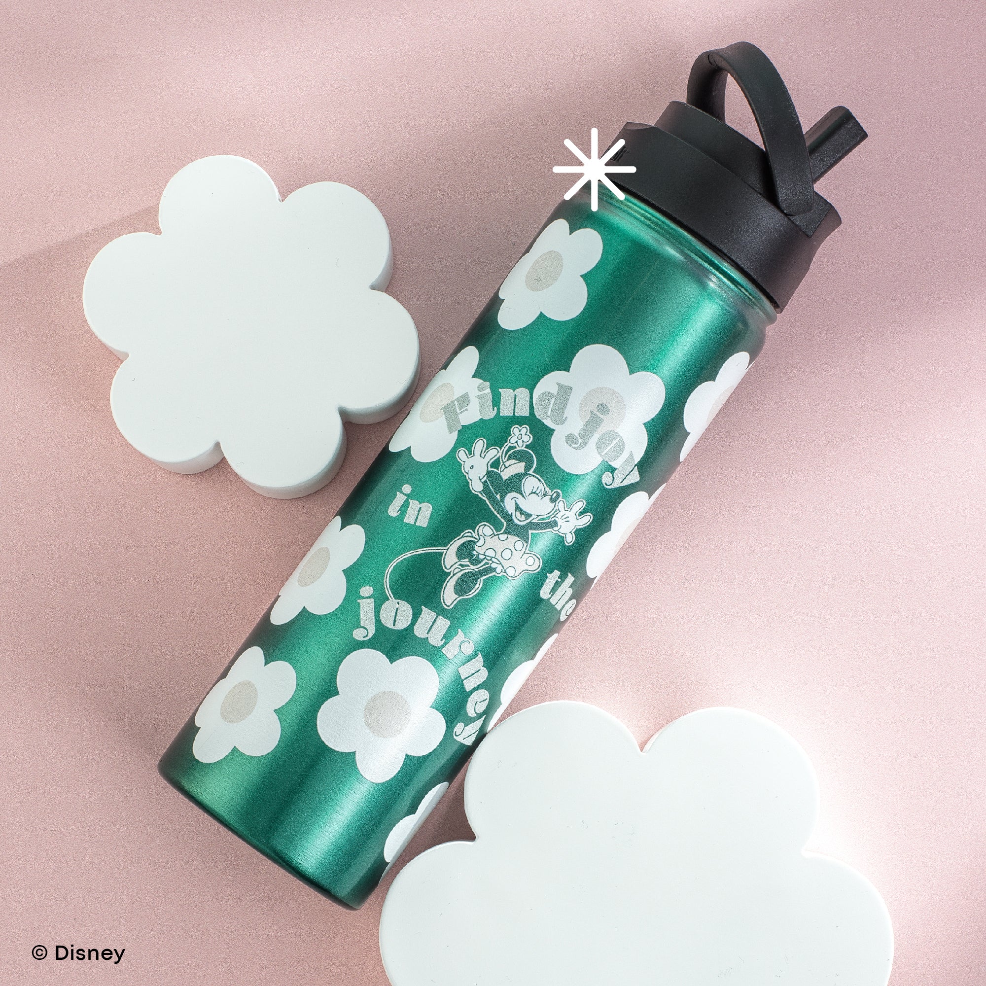 Disney Retro Vintage Minnie Mouse Stainless Steel Water Bottle