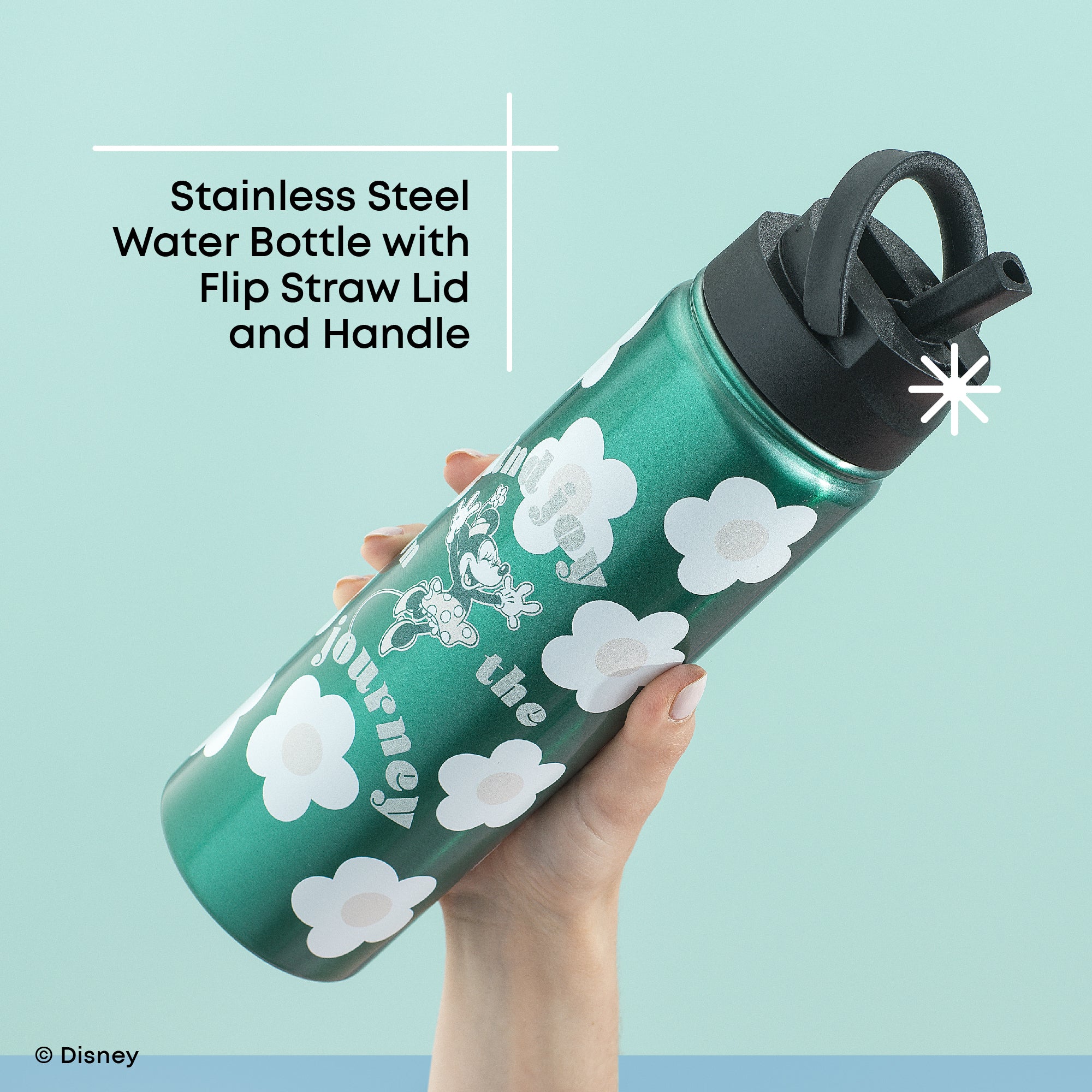 Disney Retro Vintage Minnie Mouse Stainless Steel Water Bottle
