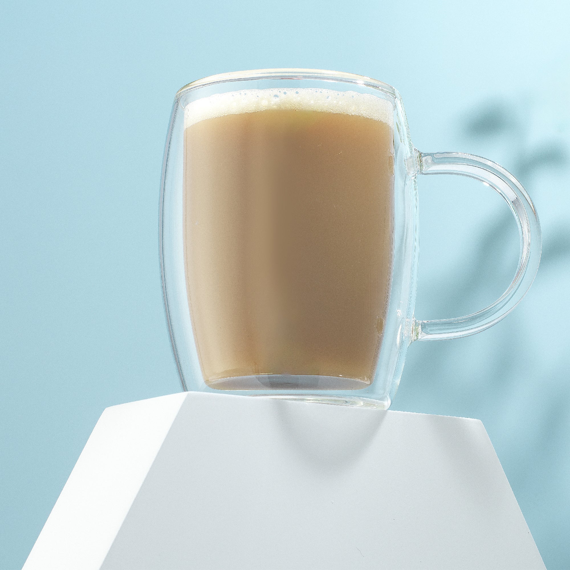 Aroma Double Wall Glass Coffee Mugs