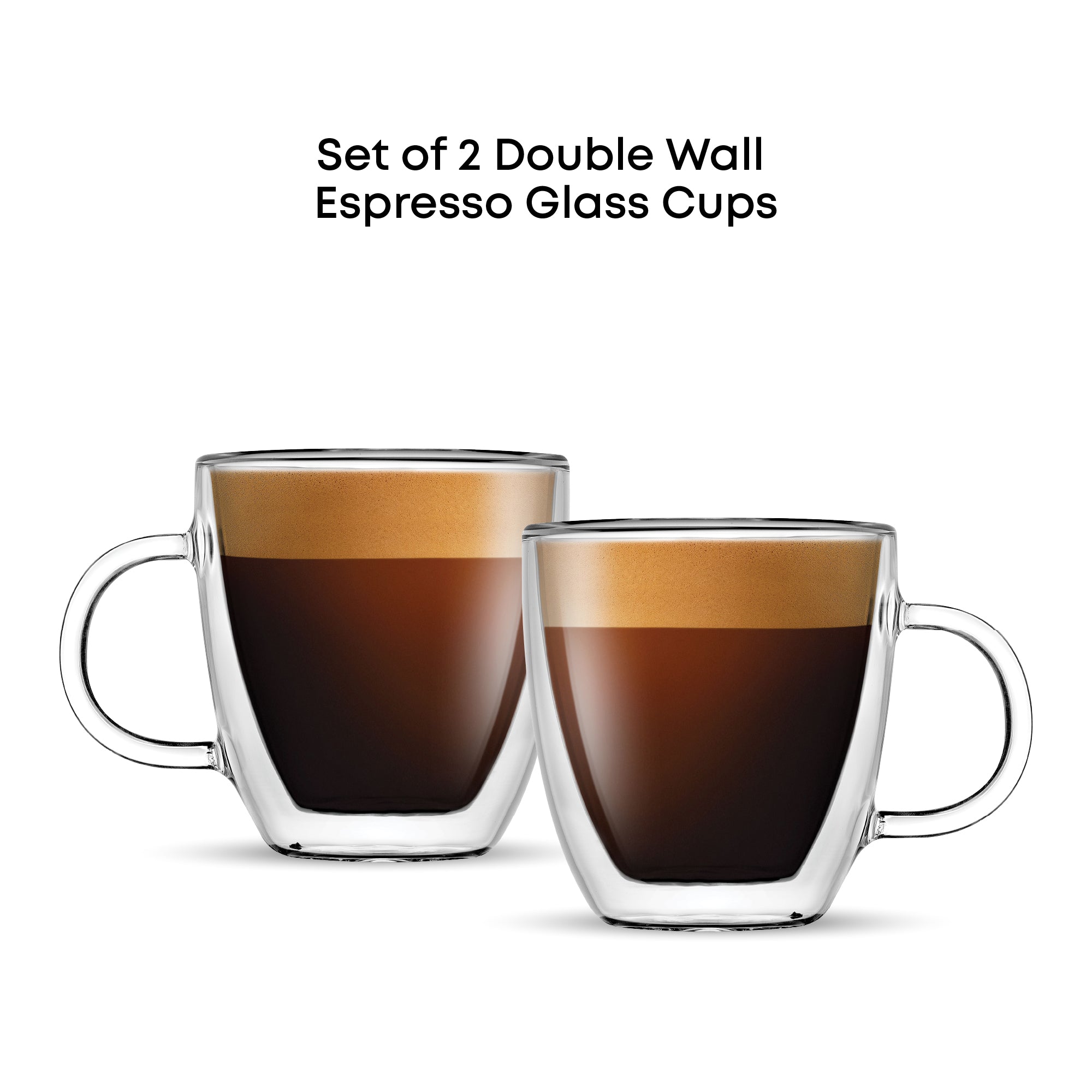 Savor Double Wall Espresso Glasses