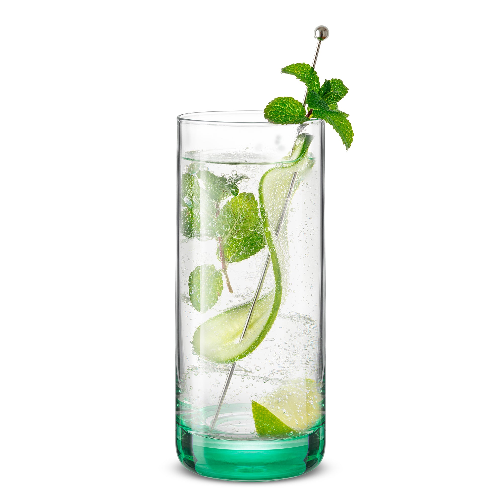 Hue Colorful Highball Drinking Glasses