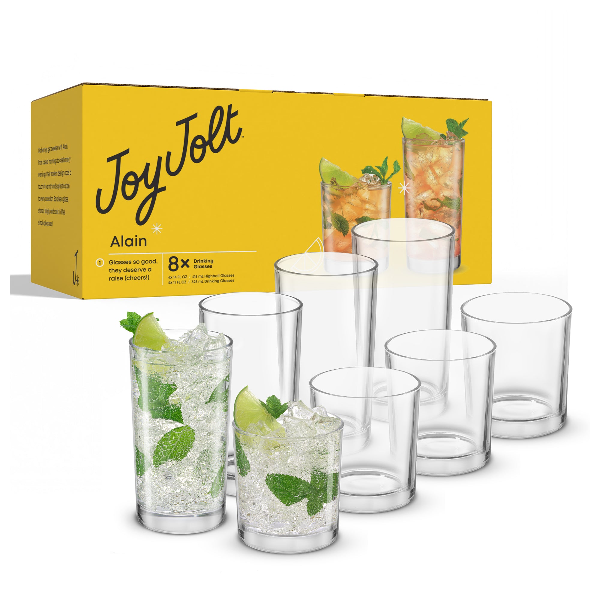 Alain Drinking Glasses Set