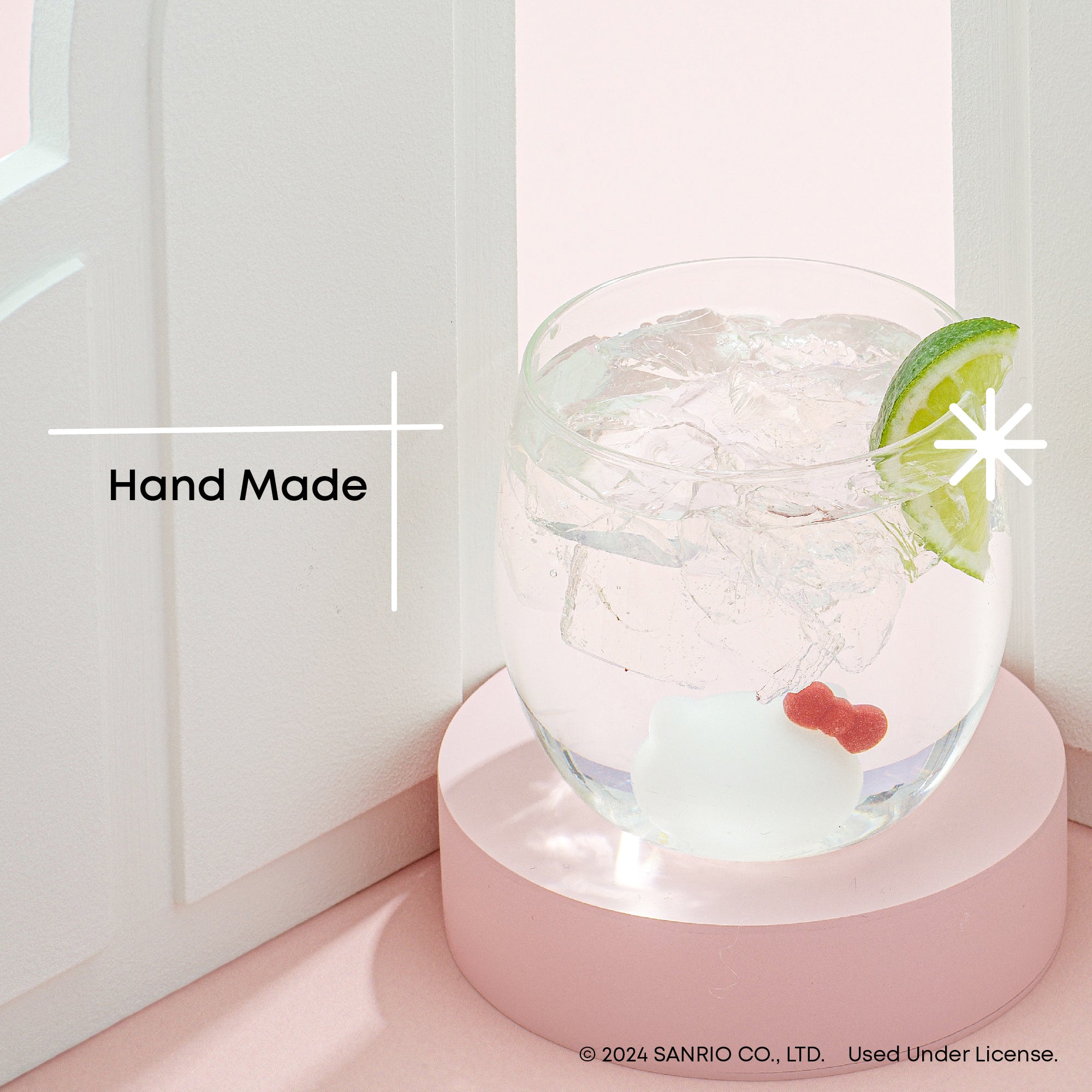 Hello Kitty® and Mimmy 3D Icon Short Drinking Glasses