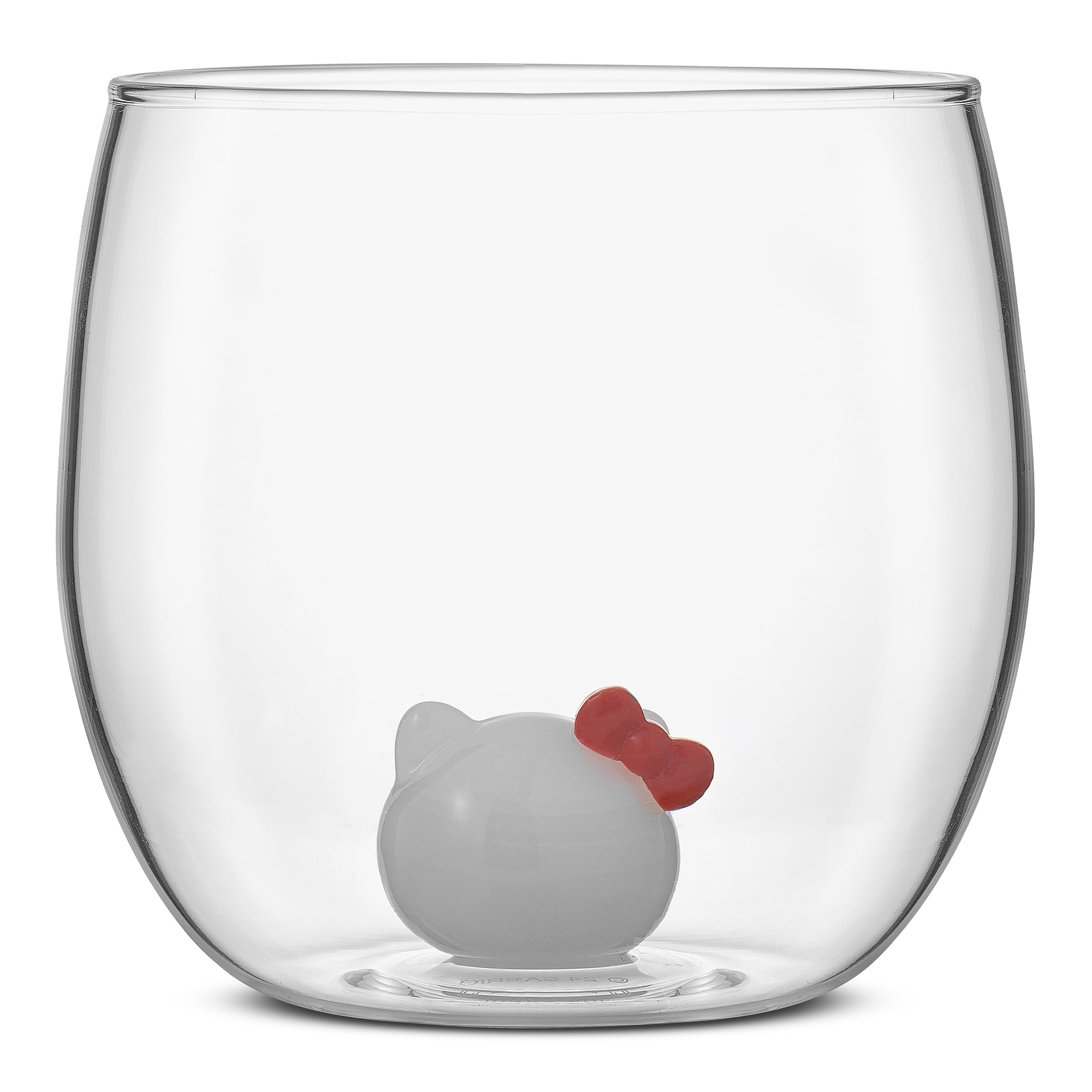 Hello Kitty® and Mimmy 3D Icon Short Drinking Glasses