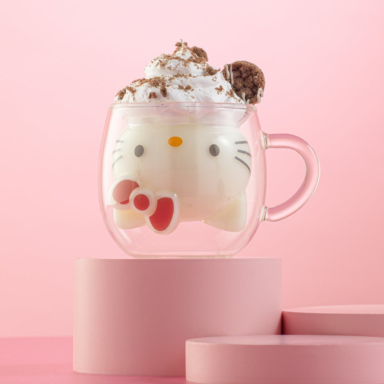 Hello Kitty® 3D Double Wall Espresso Glass