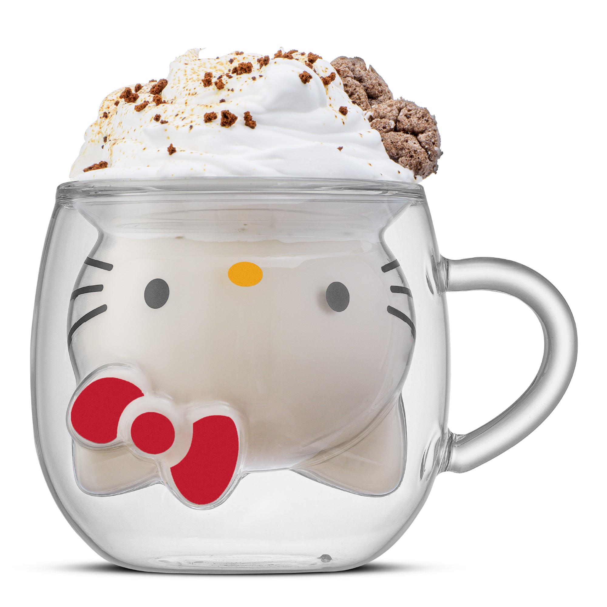 Hello Kitty® 3D Double Wall Espresso Glass