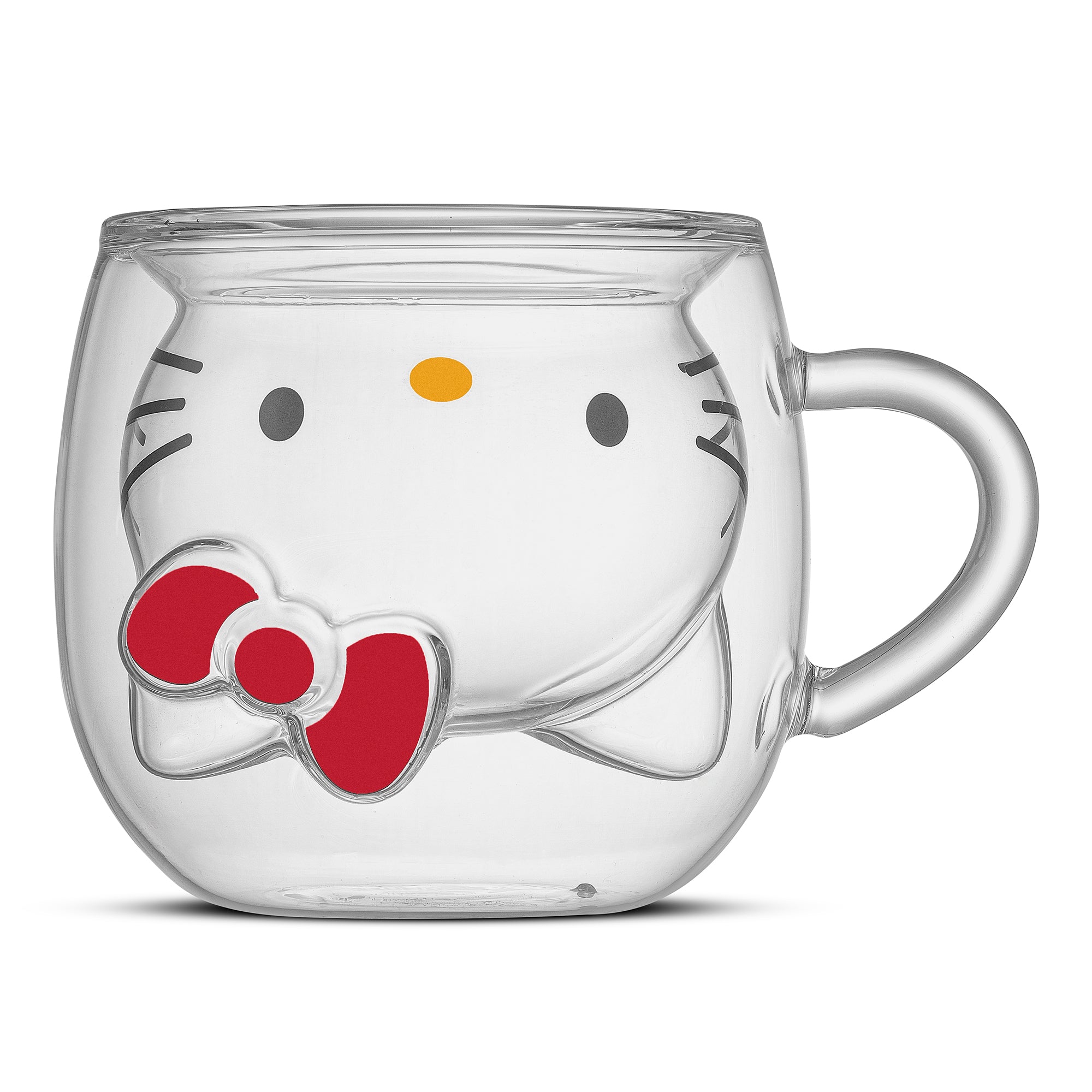 Hello Kitty® 3D Double Wall Espresso Glass