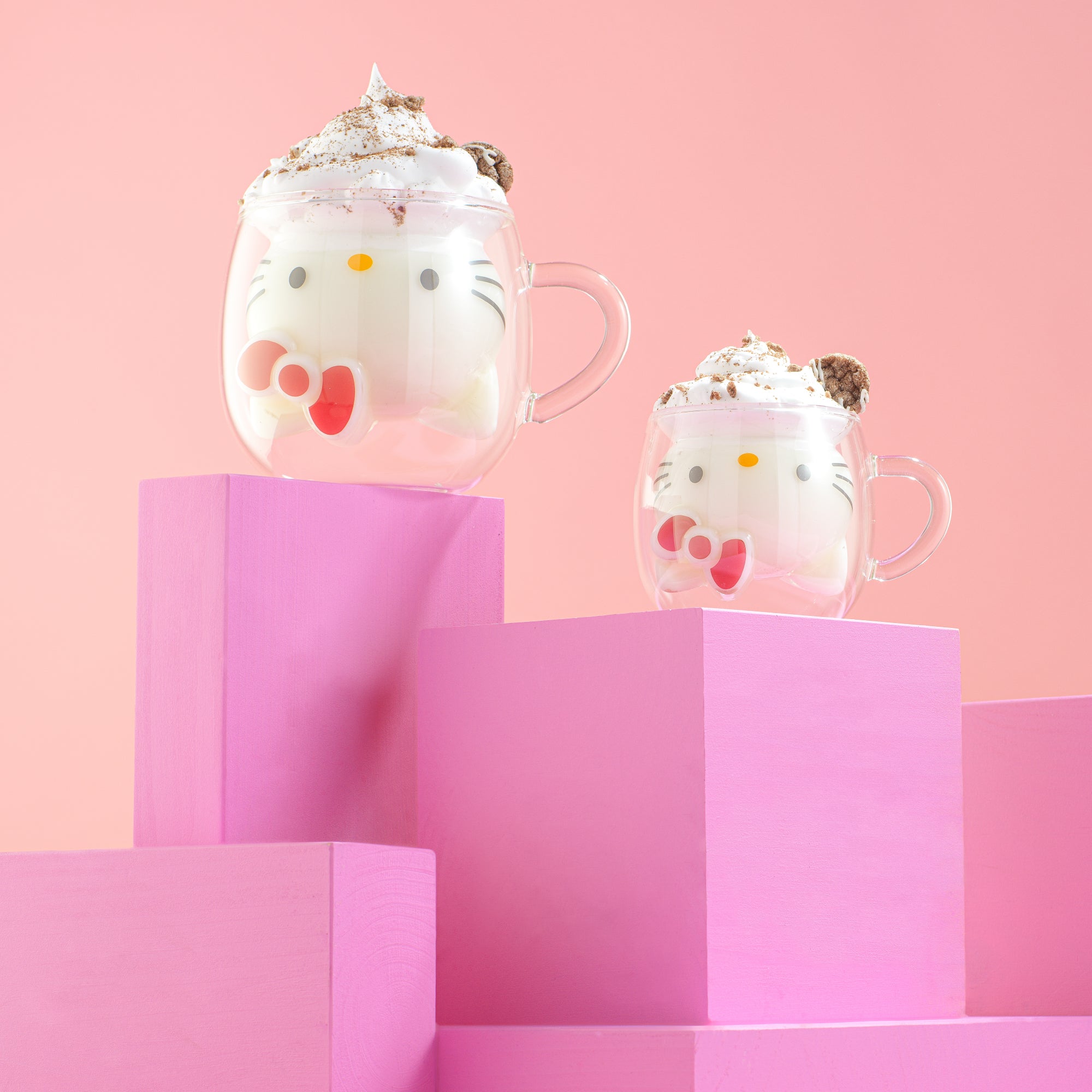 Hello Kitty® 3D Double Wall Espresso Glass