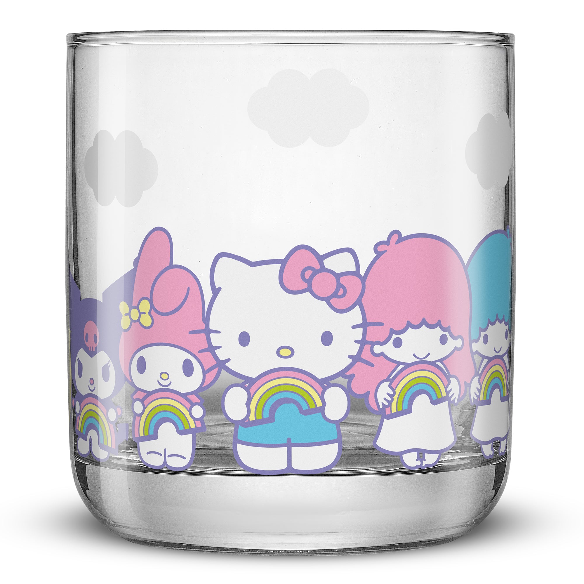 Hello Kitty® and Friends Rainbow Short Drinking Glasses