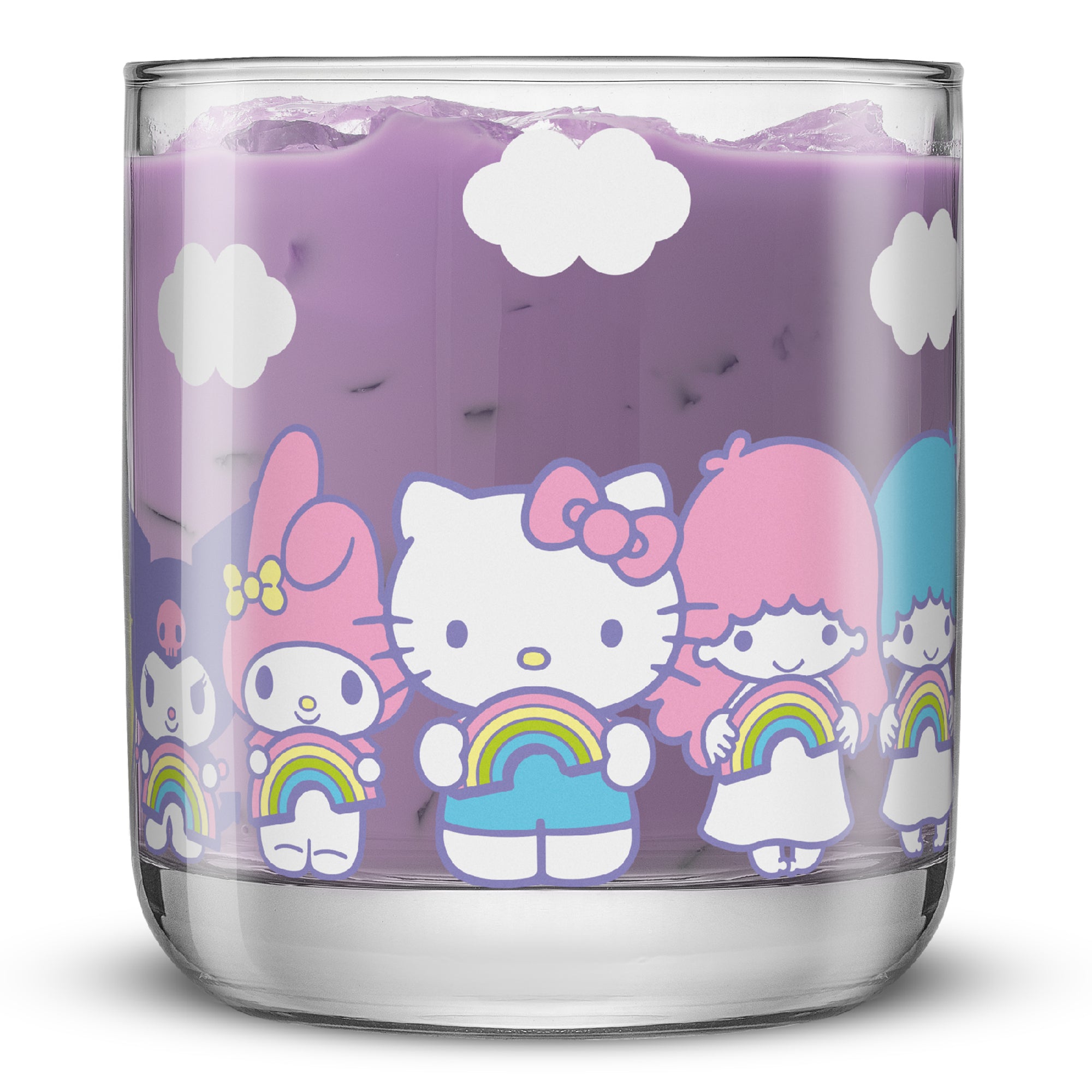 Hello Kitty® and Friends Rainbow Short Drinking Glasses