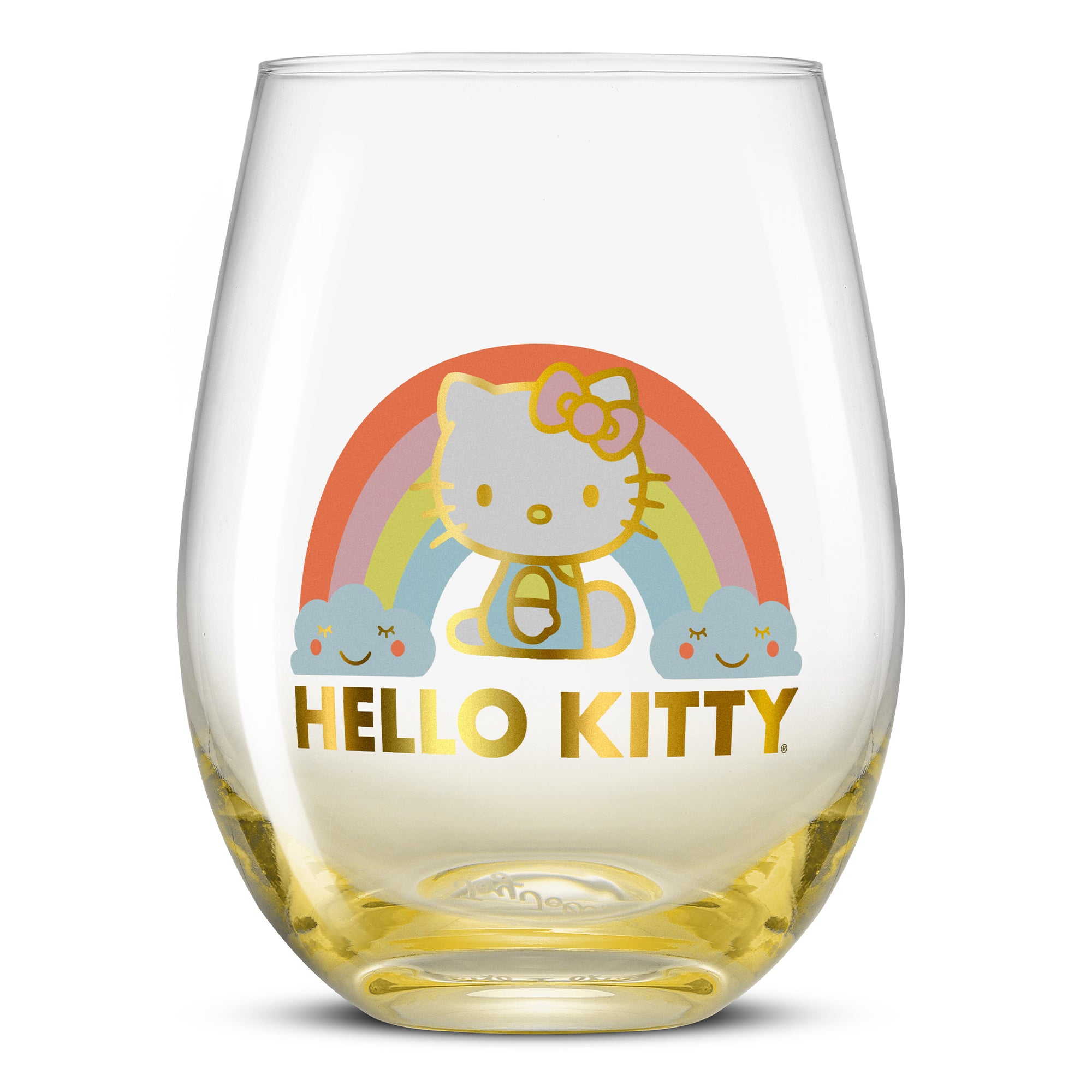 Hello Kitty® Sweet Rainbow Stemless Drinking Glasses