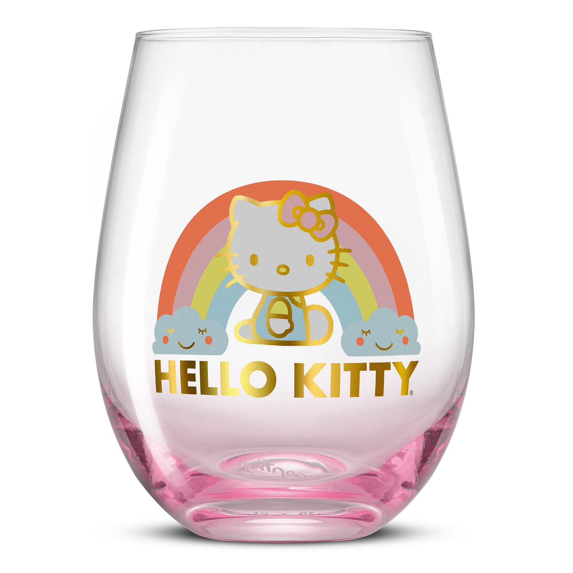 Hello Kitty® Sweet Rainbow Stemless Drinking Glasses