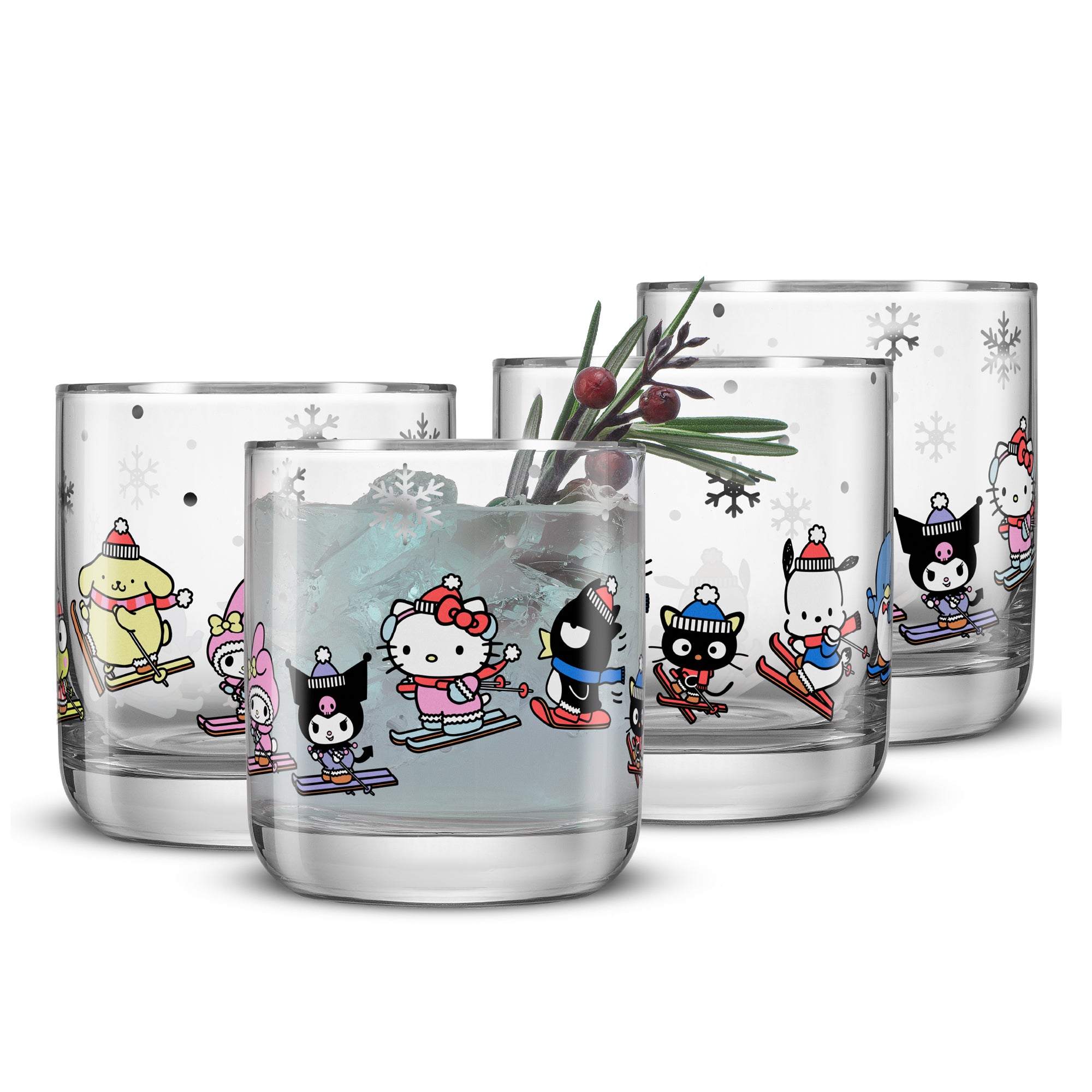 Hello Kitty® and Friends Winter Wonderland Short Glasses