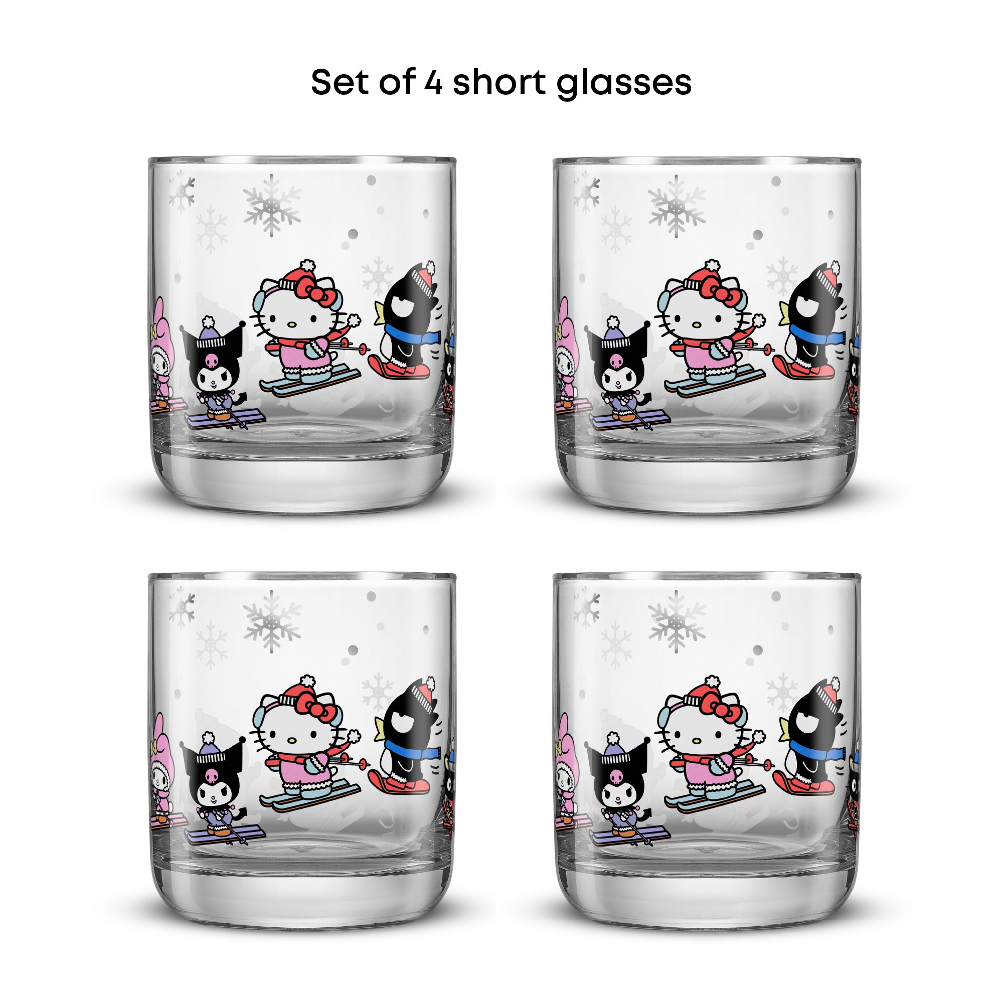 Hello Kitty® and Friends Winter Wonderland Short Glasses