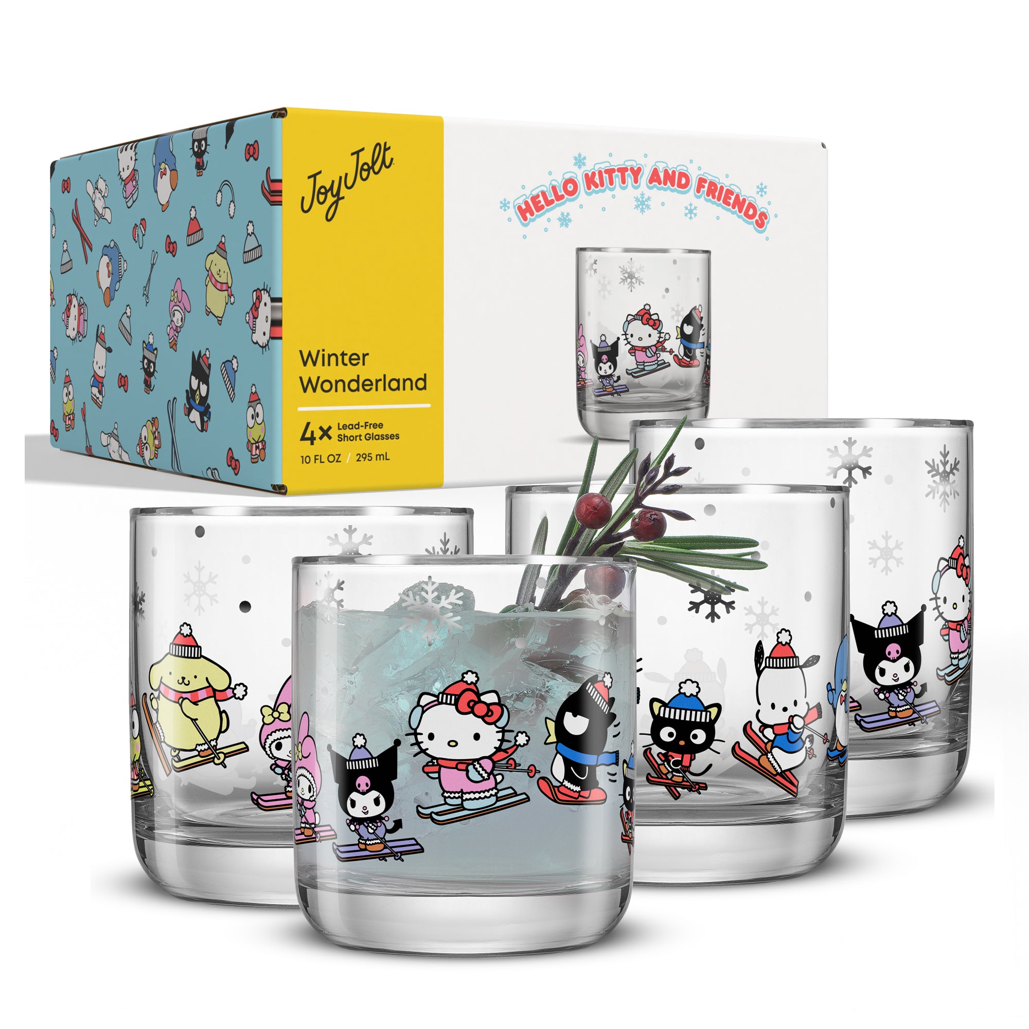 Hello Kitty® and Friends Winter Wonderland Short Glasses