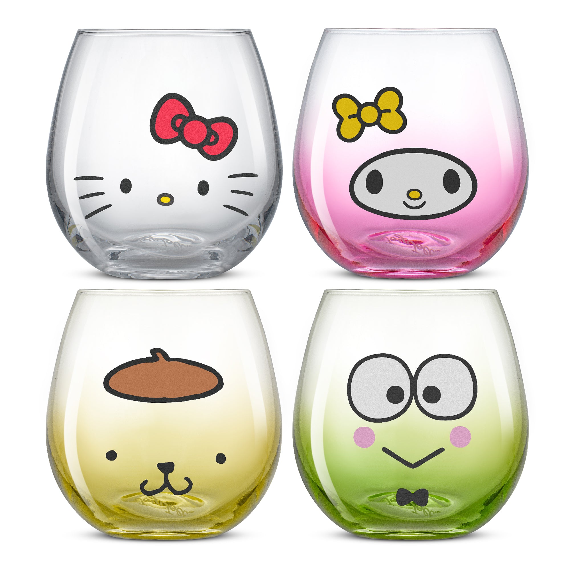 Hello Kitty® and Friends Hello Sippy Stemless Drinking Glasses