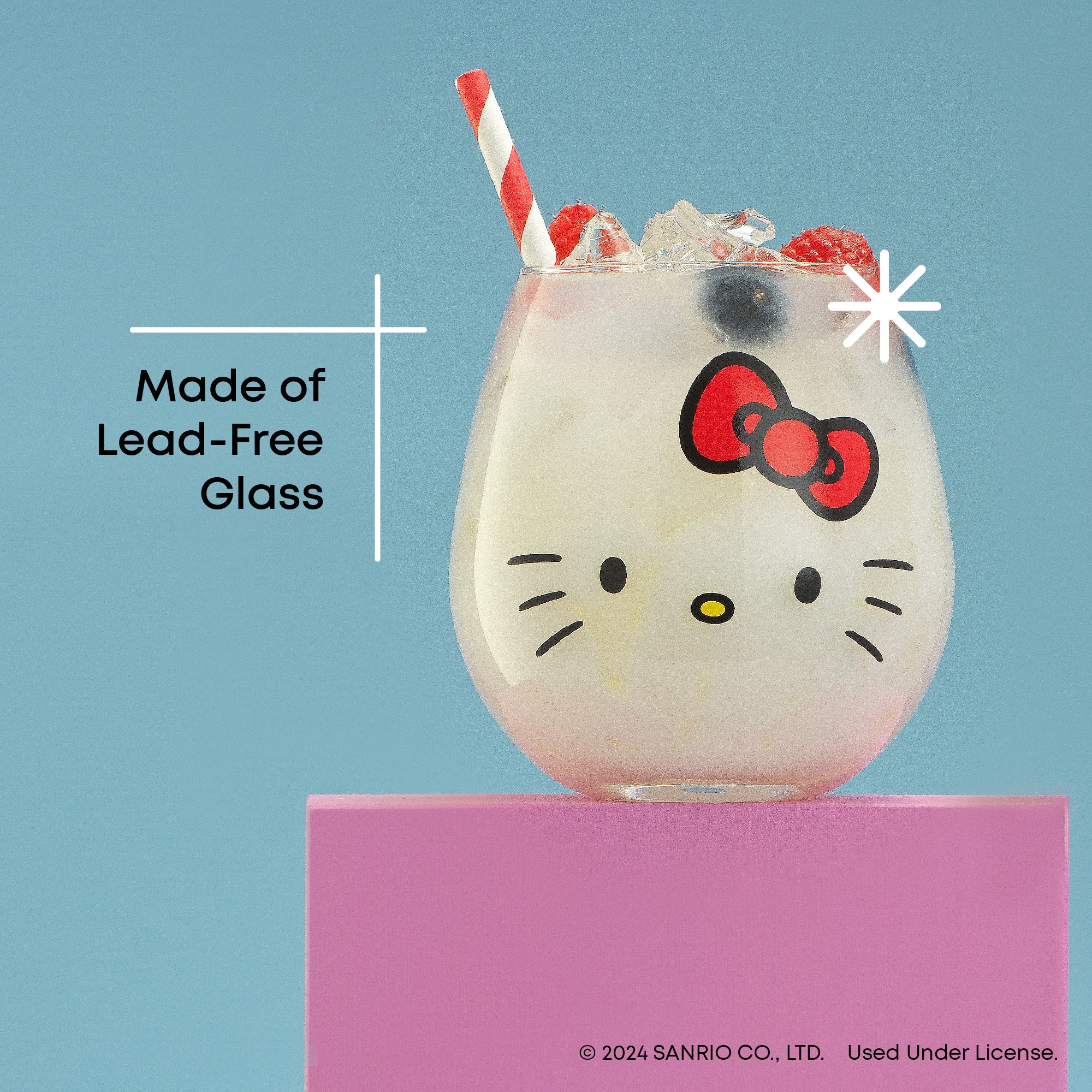 Hello Kitty® and Friends Hello Sippy Stemless Drinking Glasses