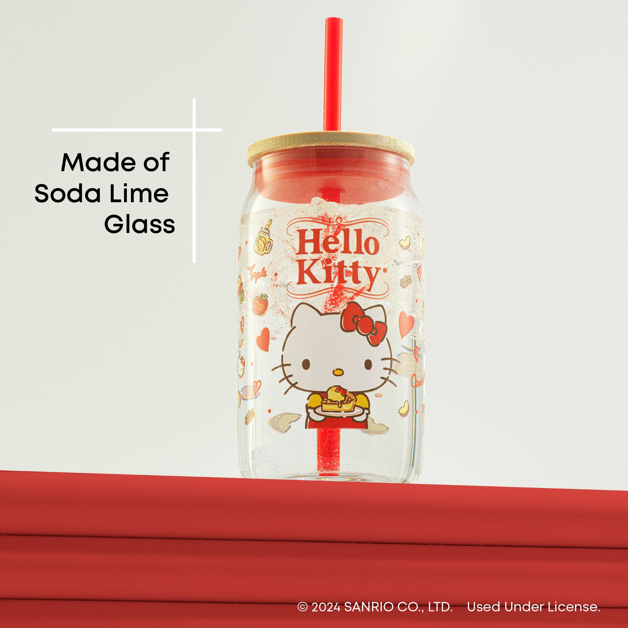 Hello Kitty® and Friends Favorite Flavor Glass Tumbler with