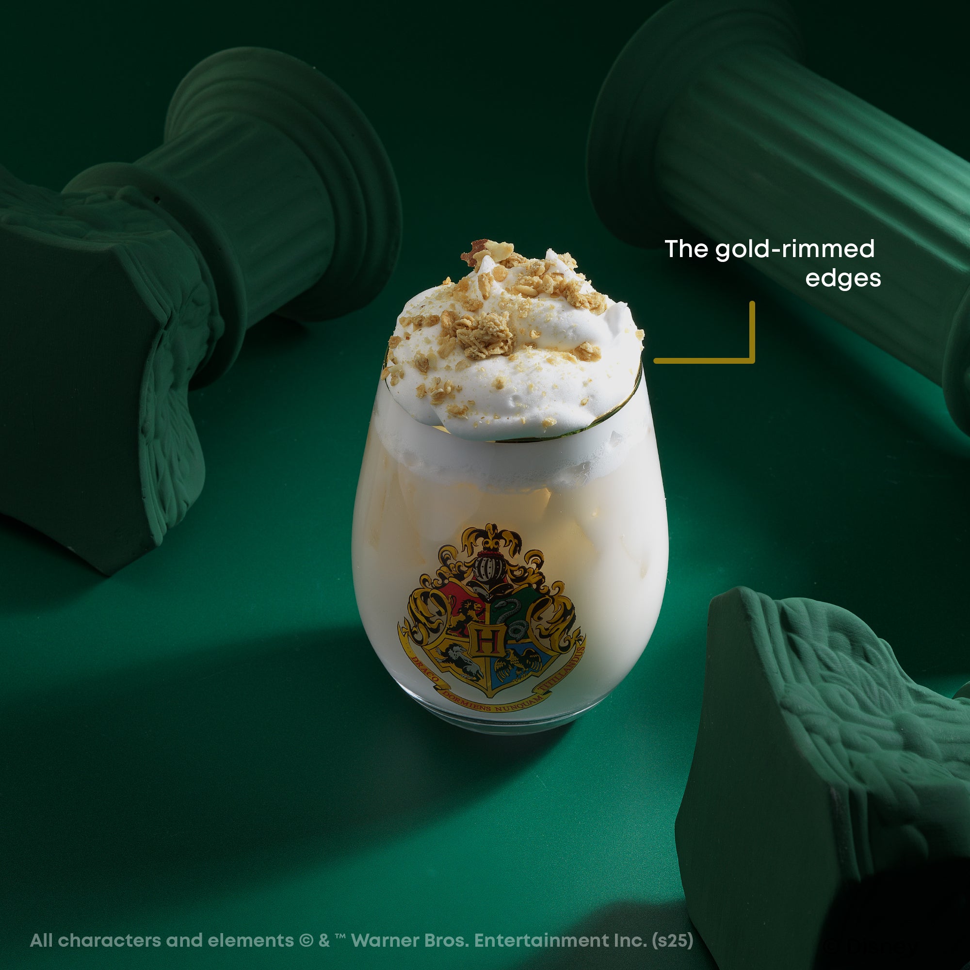 Harry Potter Hogwarts Heritage Stemless Drinking Glasses