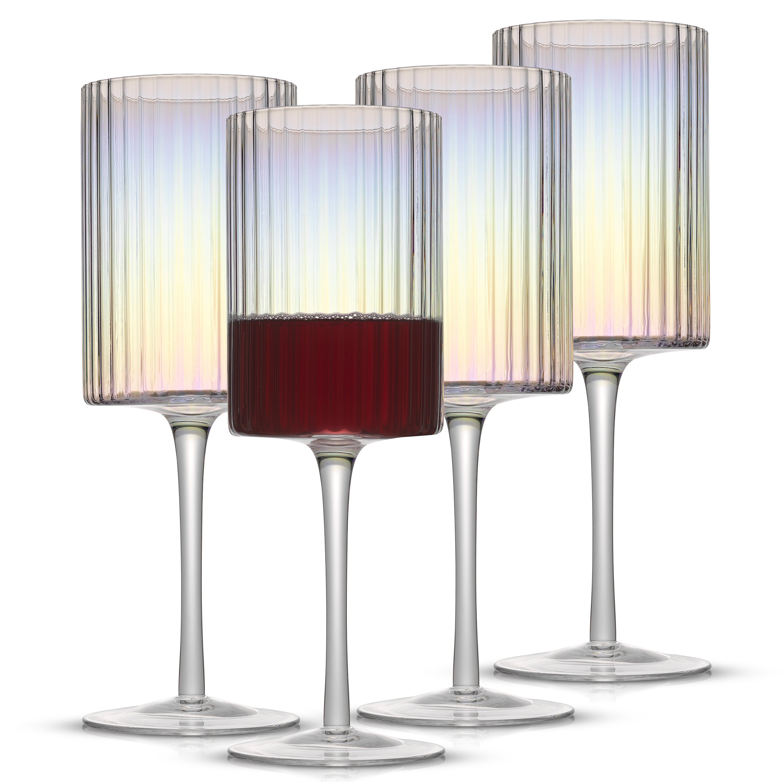 Christian Siriano New York Chroma Iridescent Red Wine Glass - 17.5 oz