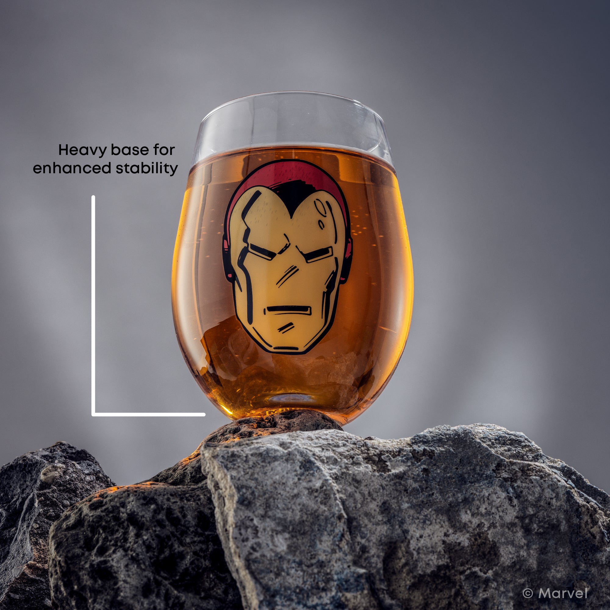 Marvel Heroes Stemless Drinking Glasses