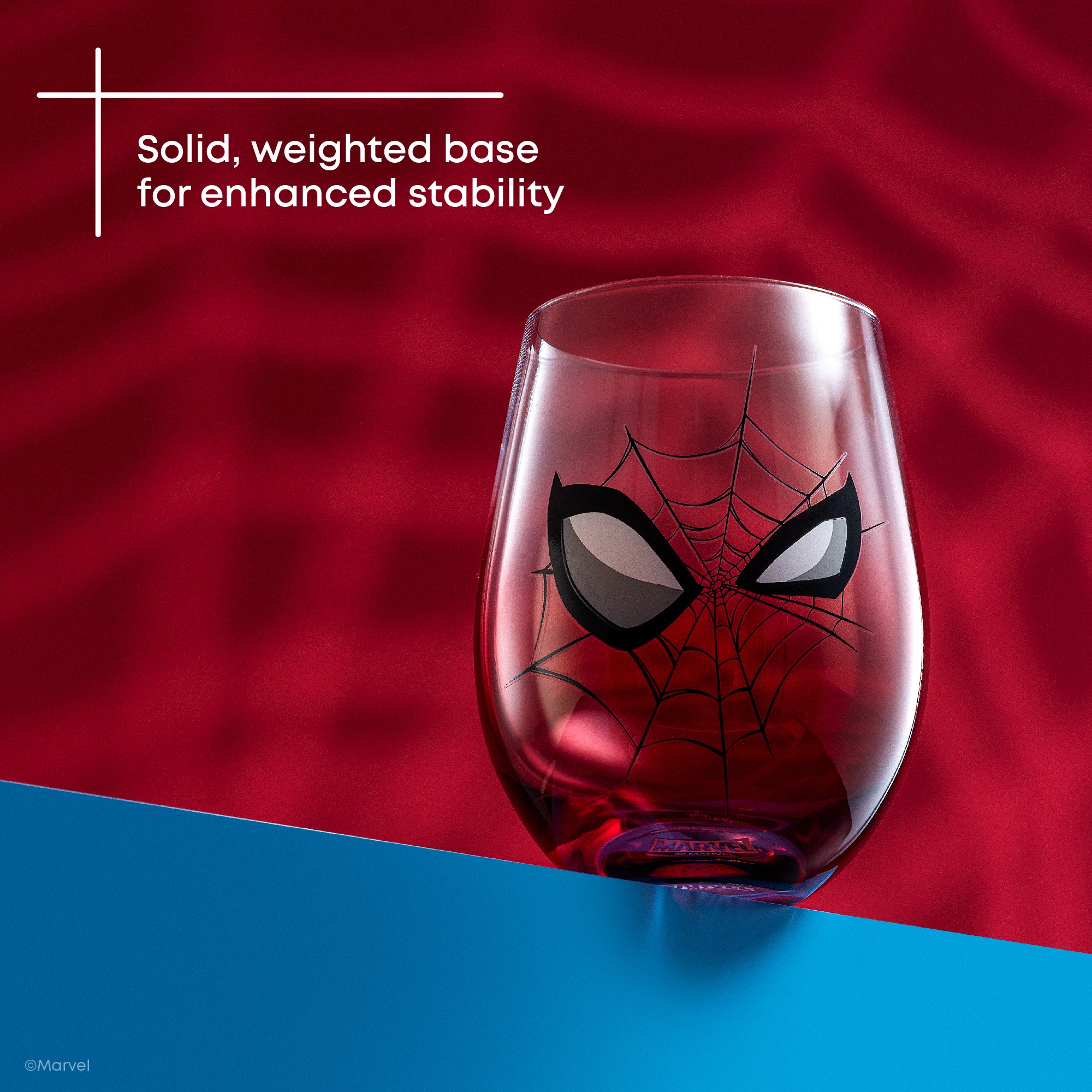 Marvel Spider-Man Spidey Sense Stemless Drinking Glasses