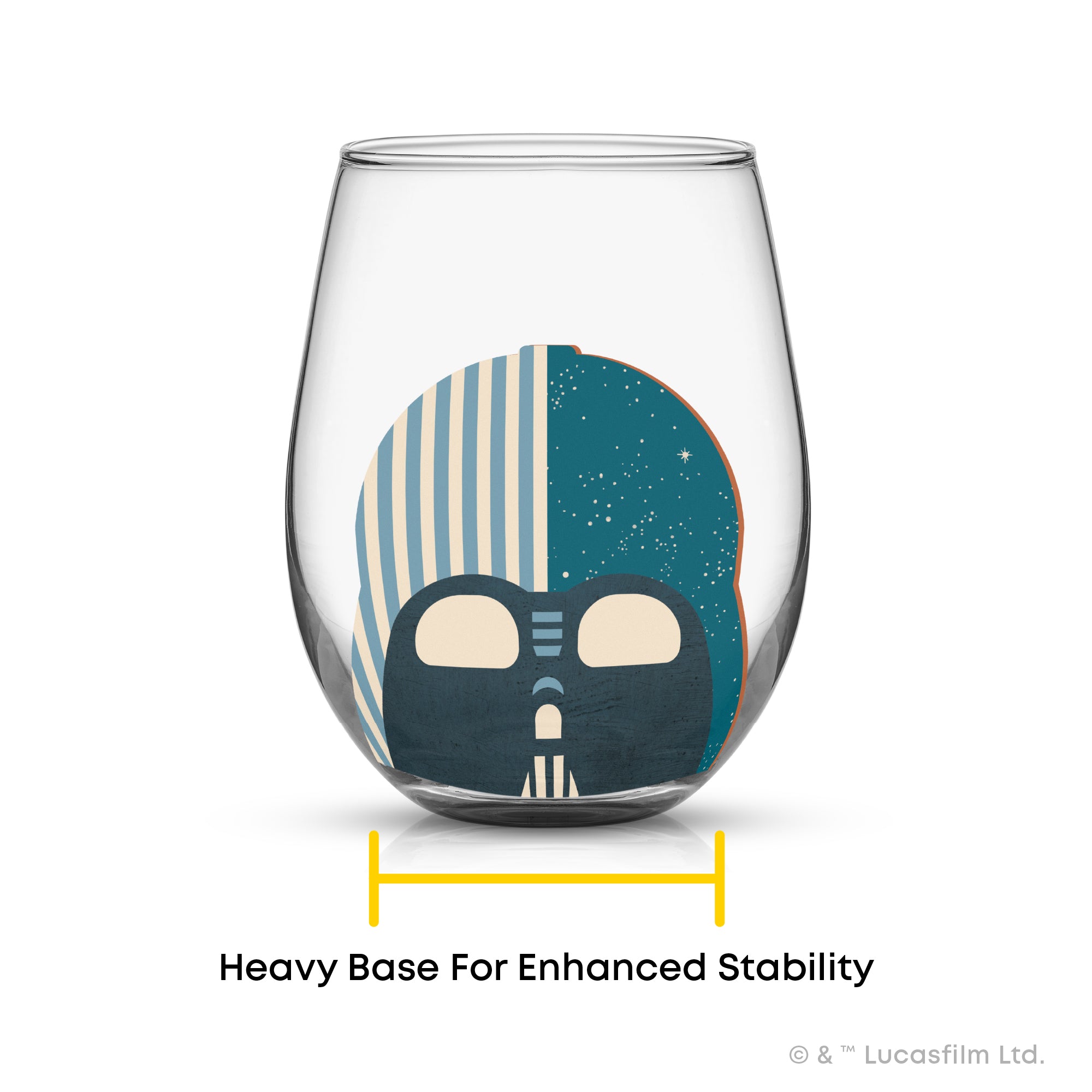 Star Wars™ Helmet Hues Stemless Drinking Glasses