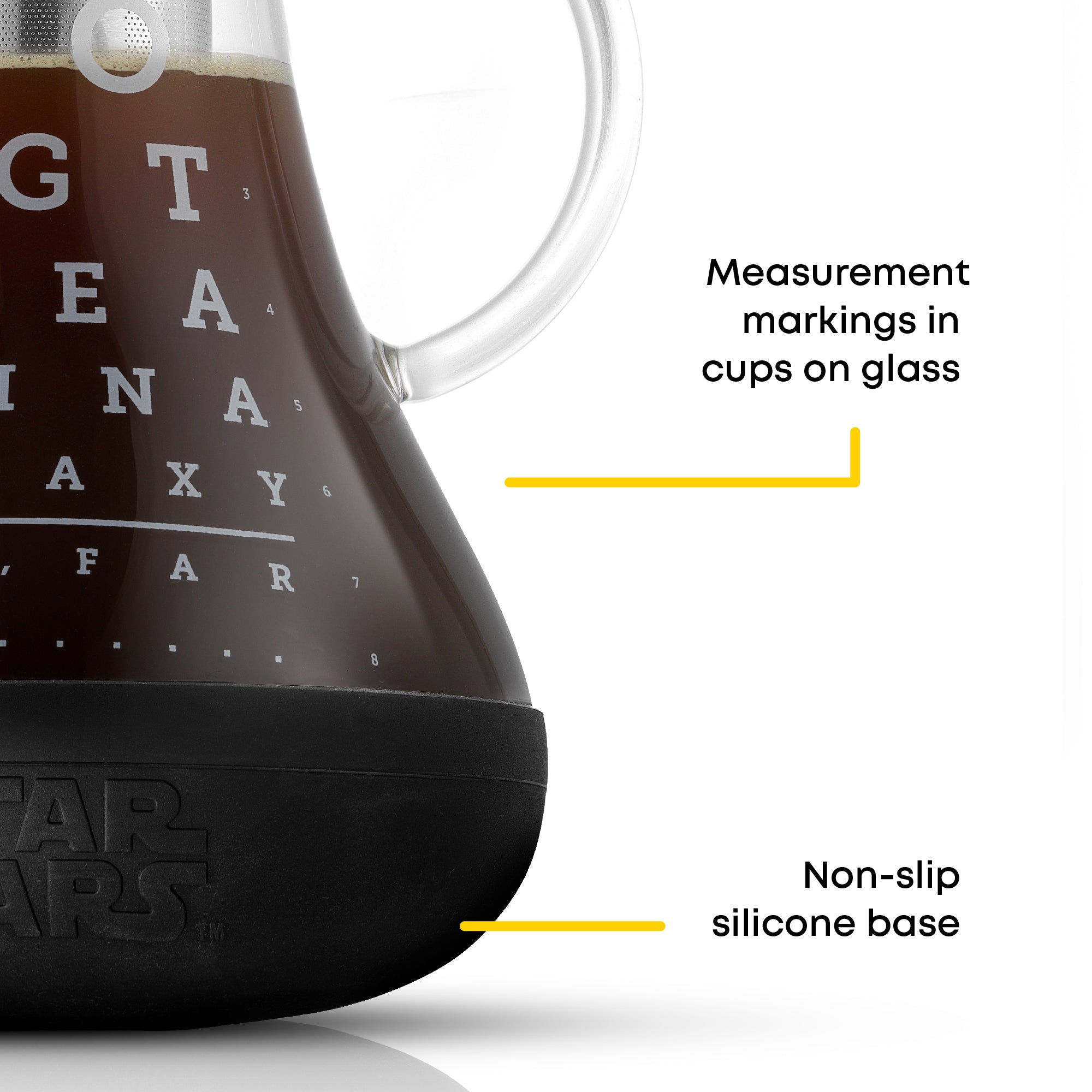 Star Wars™ Eye Chart Cold Brew Glass Pitcher