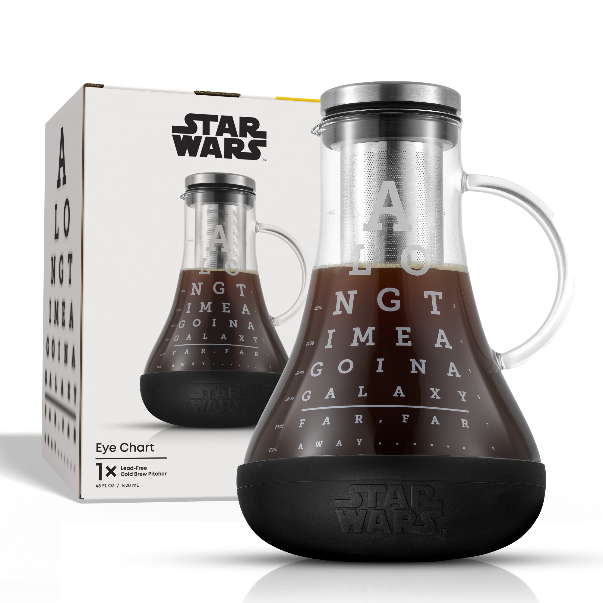 Star Wars™ Eye Chart Cold Brew Glass Pitcher