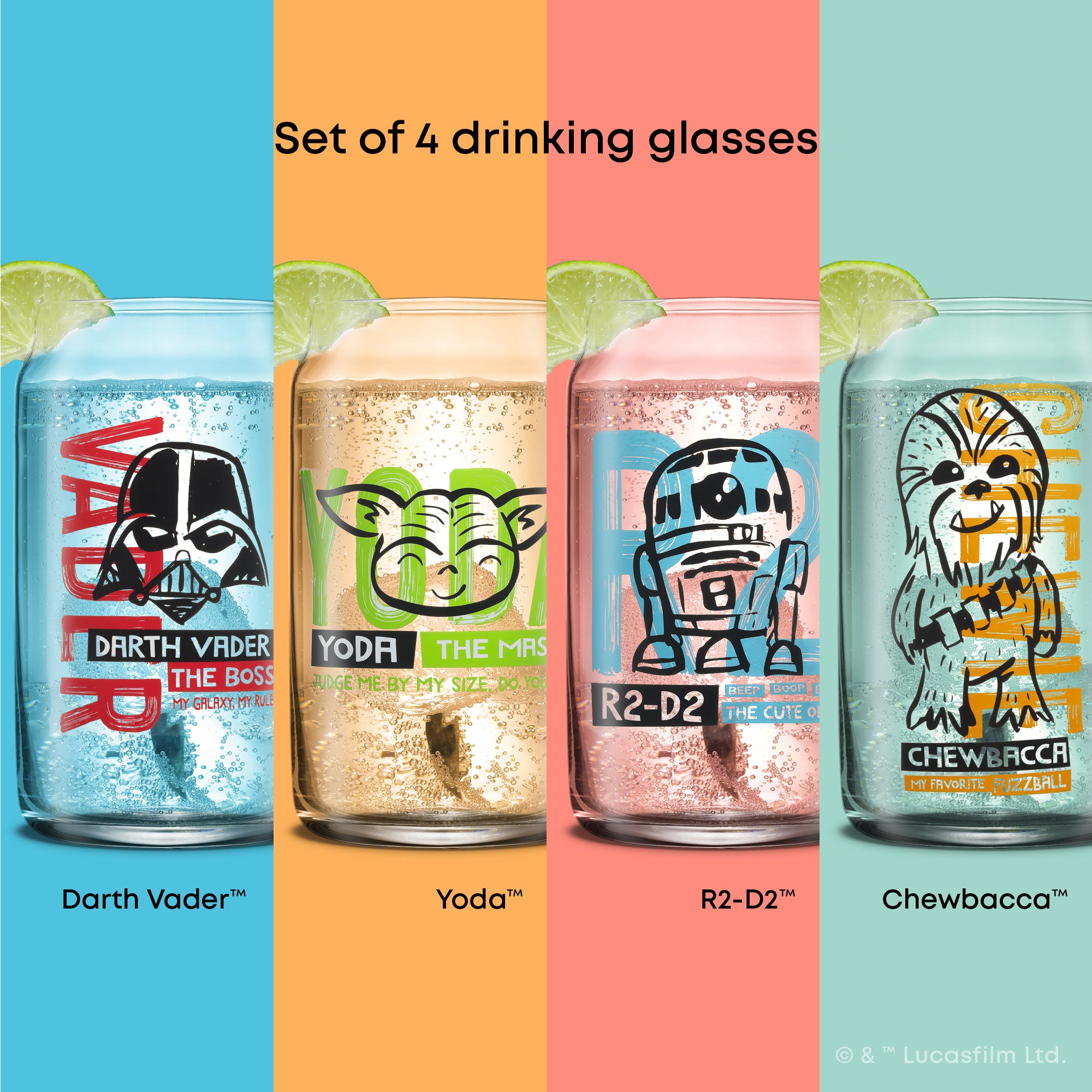 Star Wars™ Now Playing Tumbler Glasses