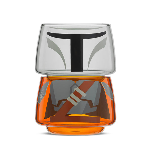 JoyJolt Star Wars™ Stackable Character Collection Boba Fett Stackable  Glasses - 8 oz