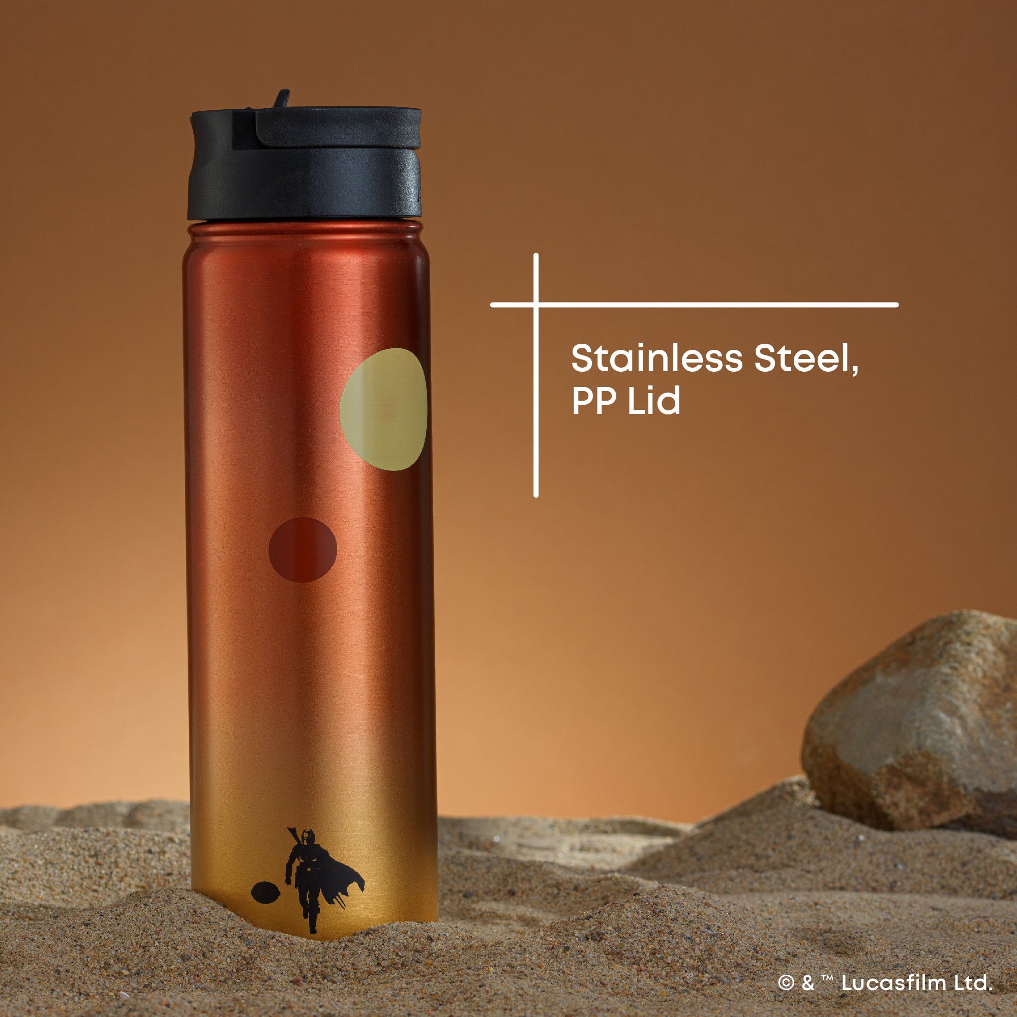 Star Wars™ The Mandalorian™ Destinations Collection Tatooine™ Vacuum Insulated Water Bottle