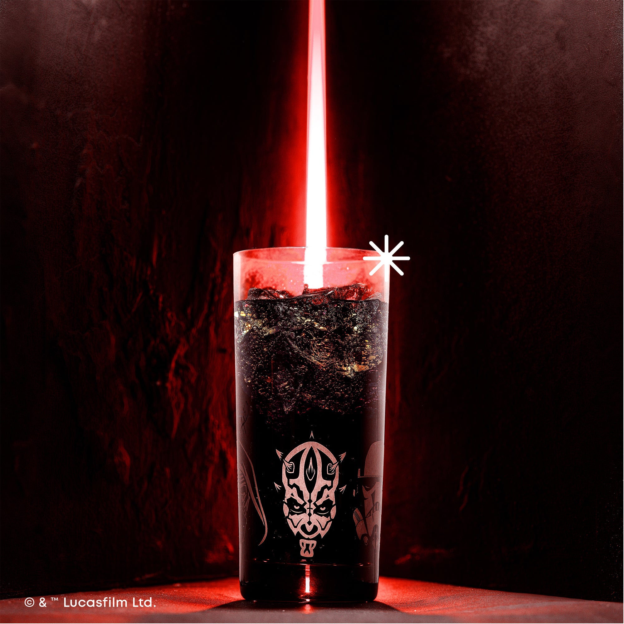 Star Wars™ Dark Side Tall Drinking Glasses