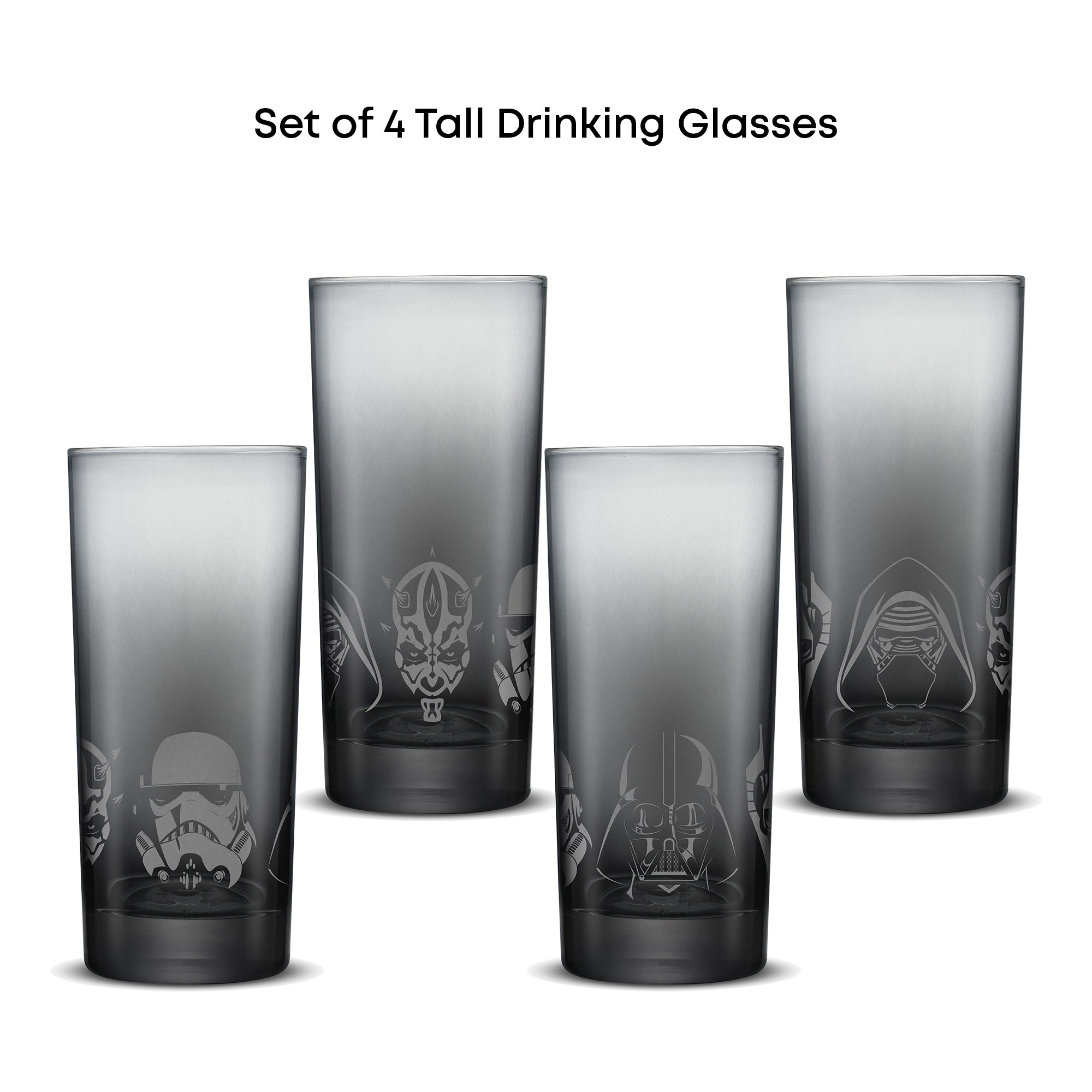 Star Wars™ Dark Side Tall Drinking Glasses