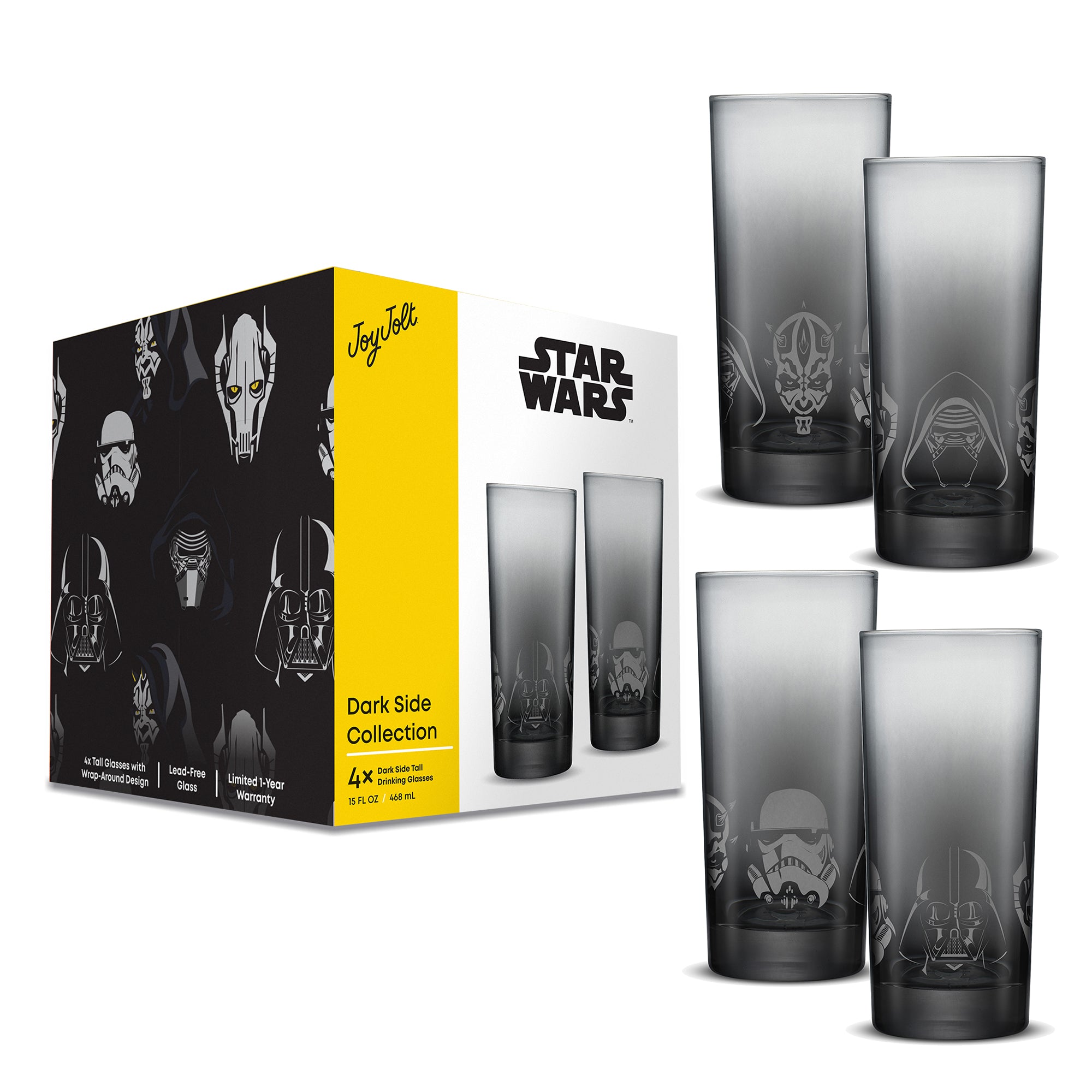 Star Wars™ Dark Side Tall Drinking Glasses