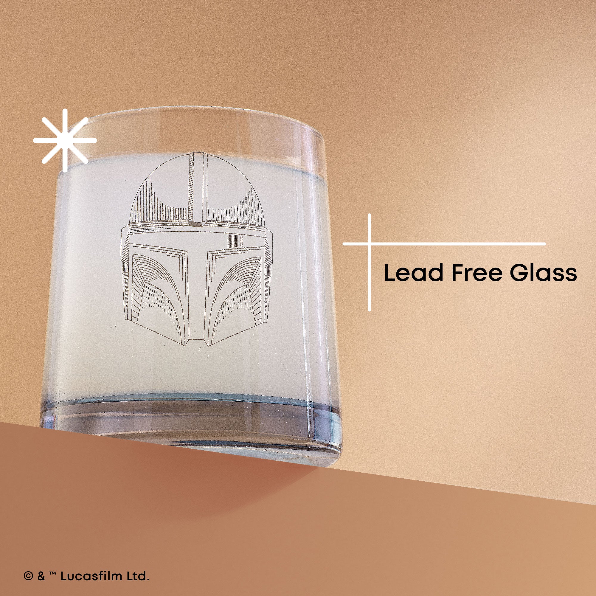 Star Wars™ The Mandalorians™ Short Drinking Glasses