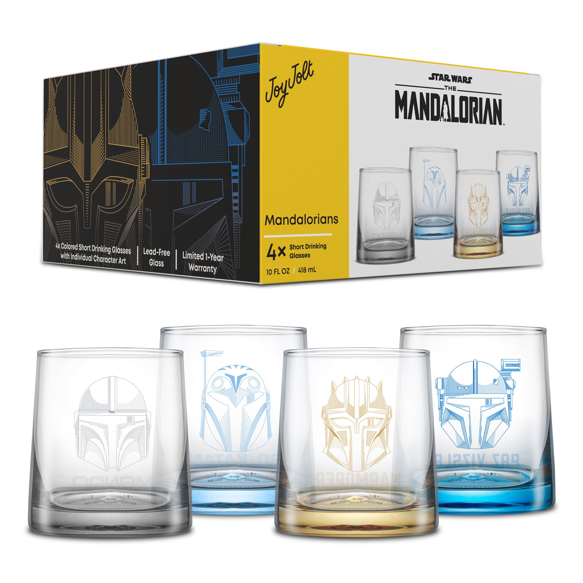 Star Wars™ The Mandalorians™ Short Drinking Glasses