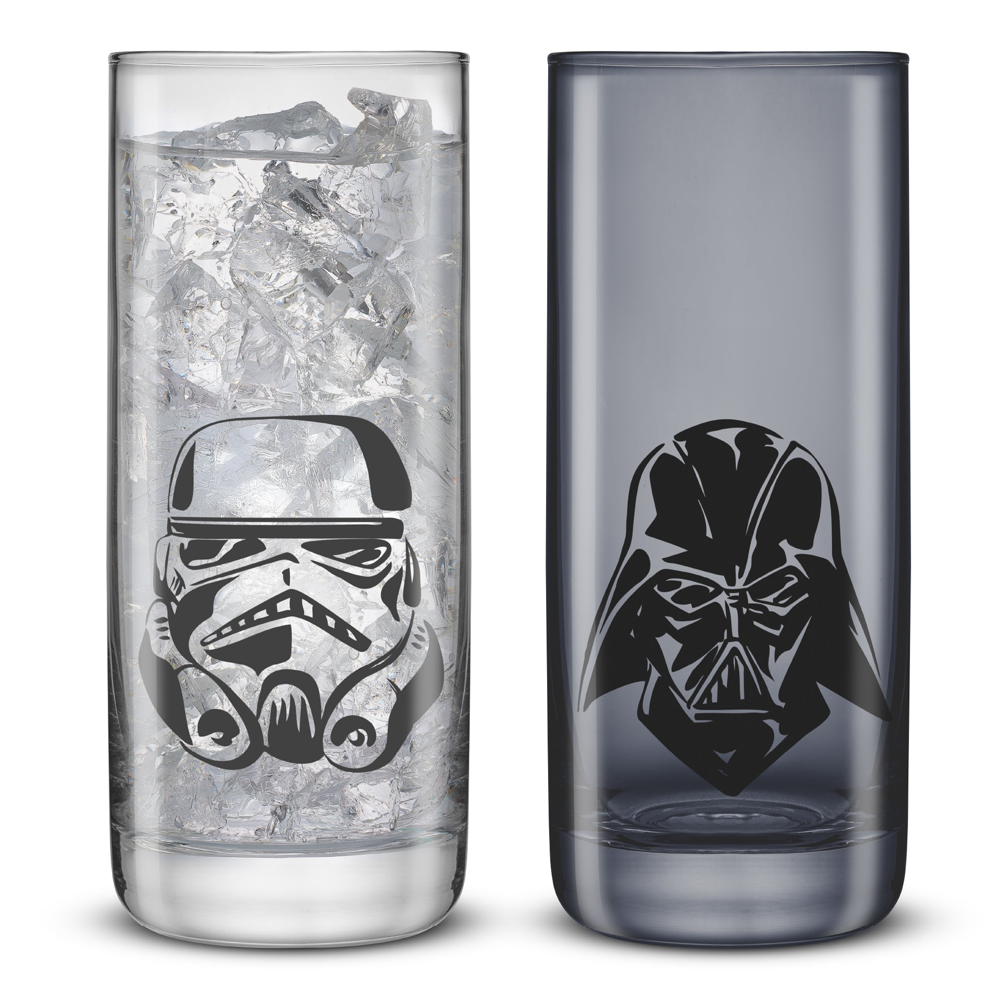 Star Wars™ Dark Side Monochrome Tall Drinking Glasses