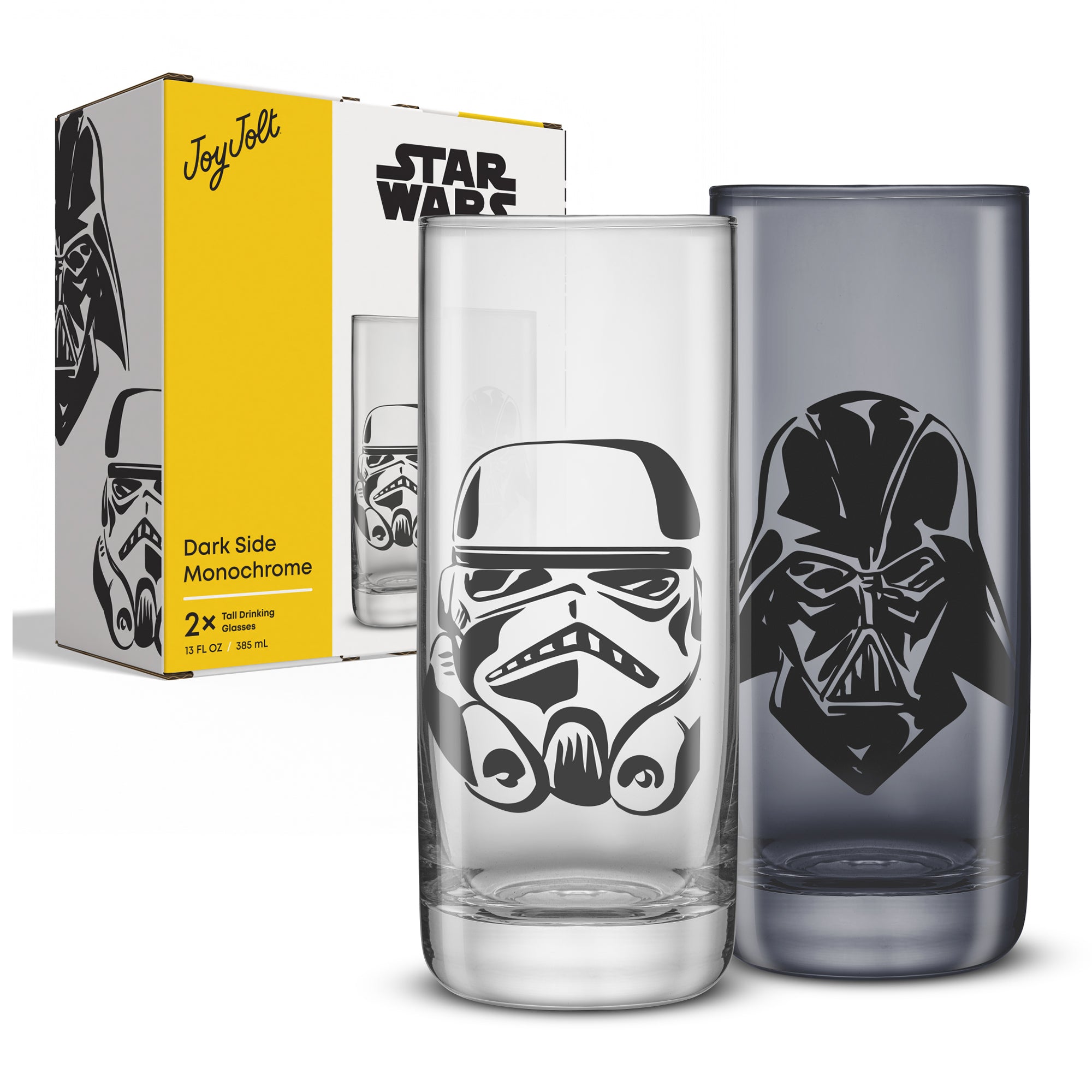 Star Wars™ Dark Side Monochrome Tall Drinking Glasses