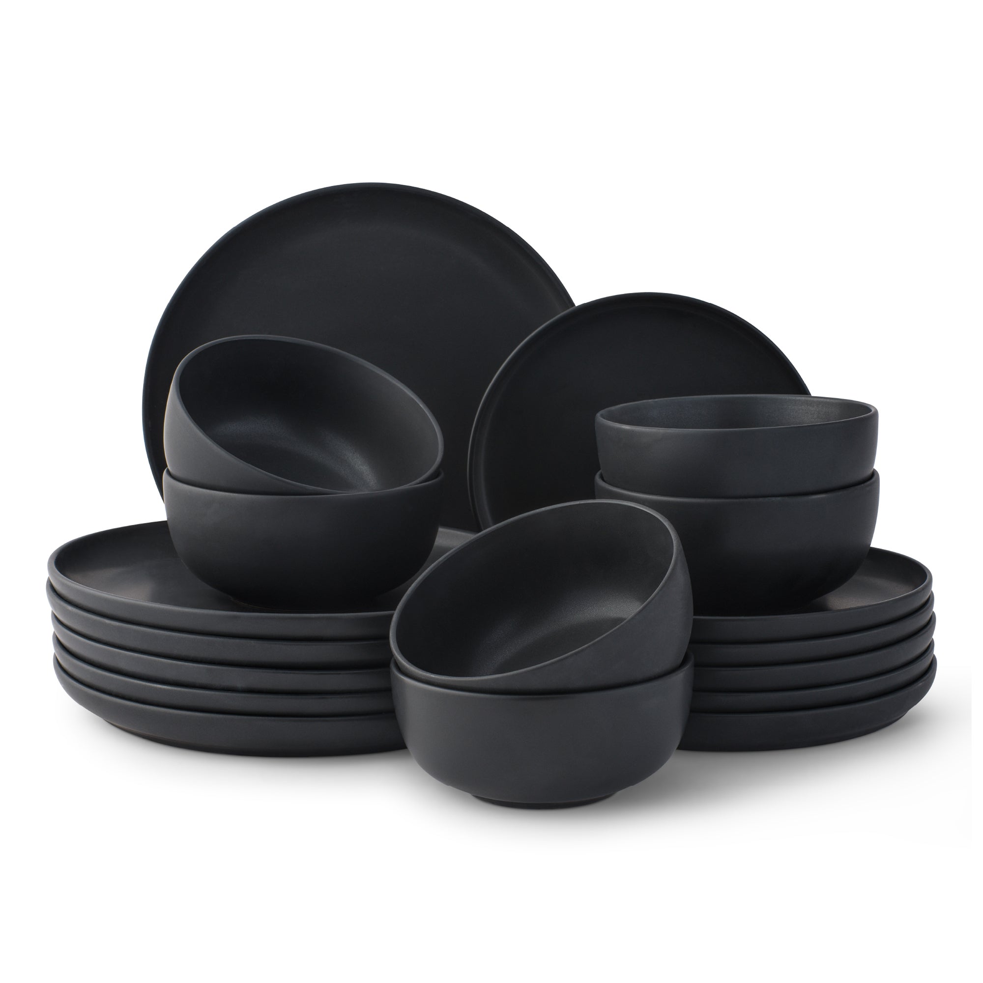 Mesa 18-Piece Stoneware Dinnerware Set