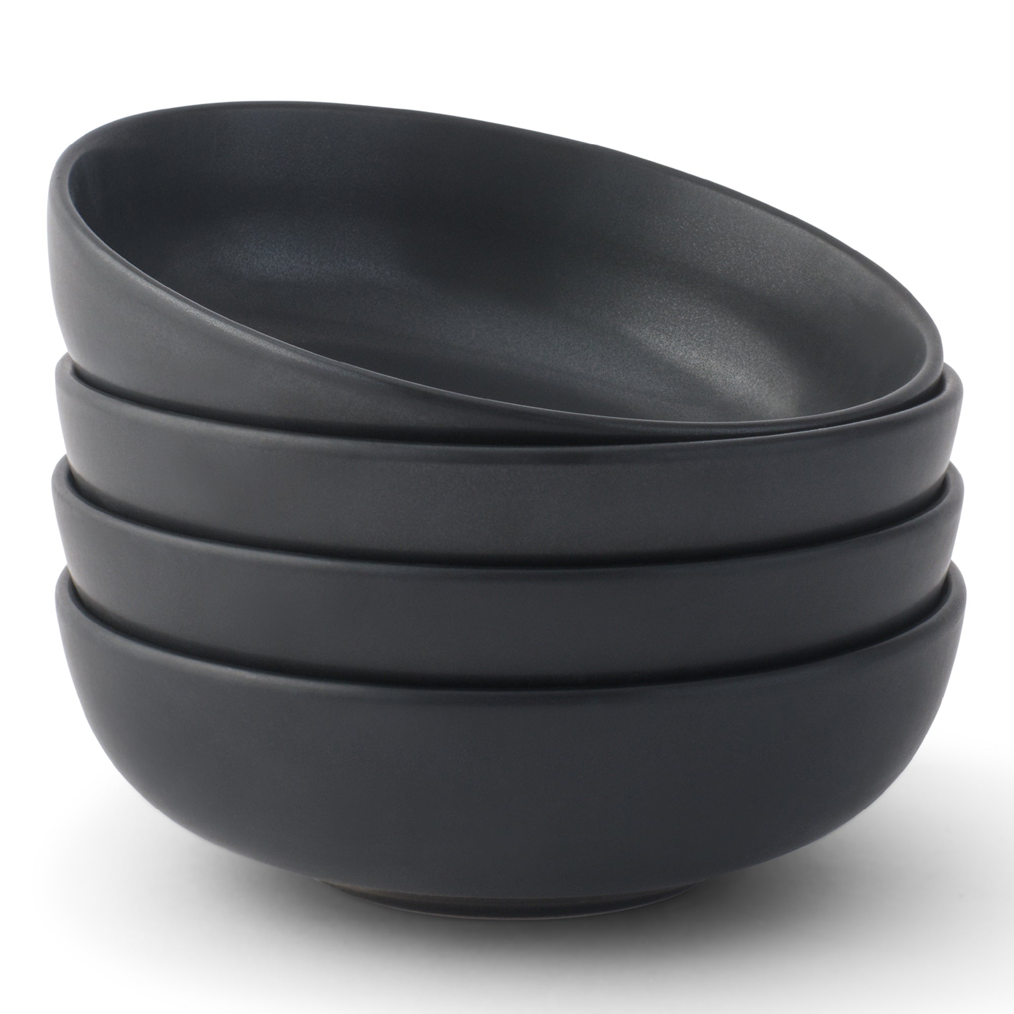 Mesa 4-Piece Stoneware Pasta Bowls Set