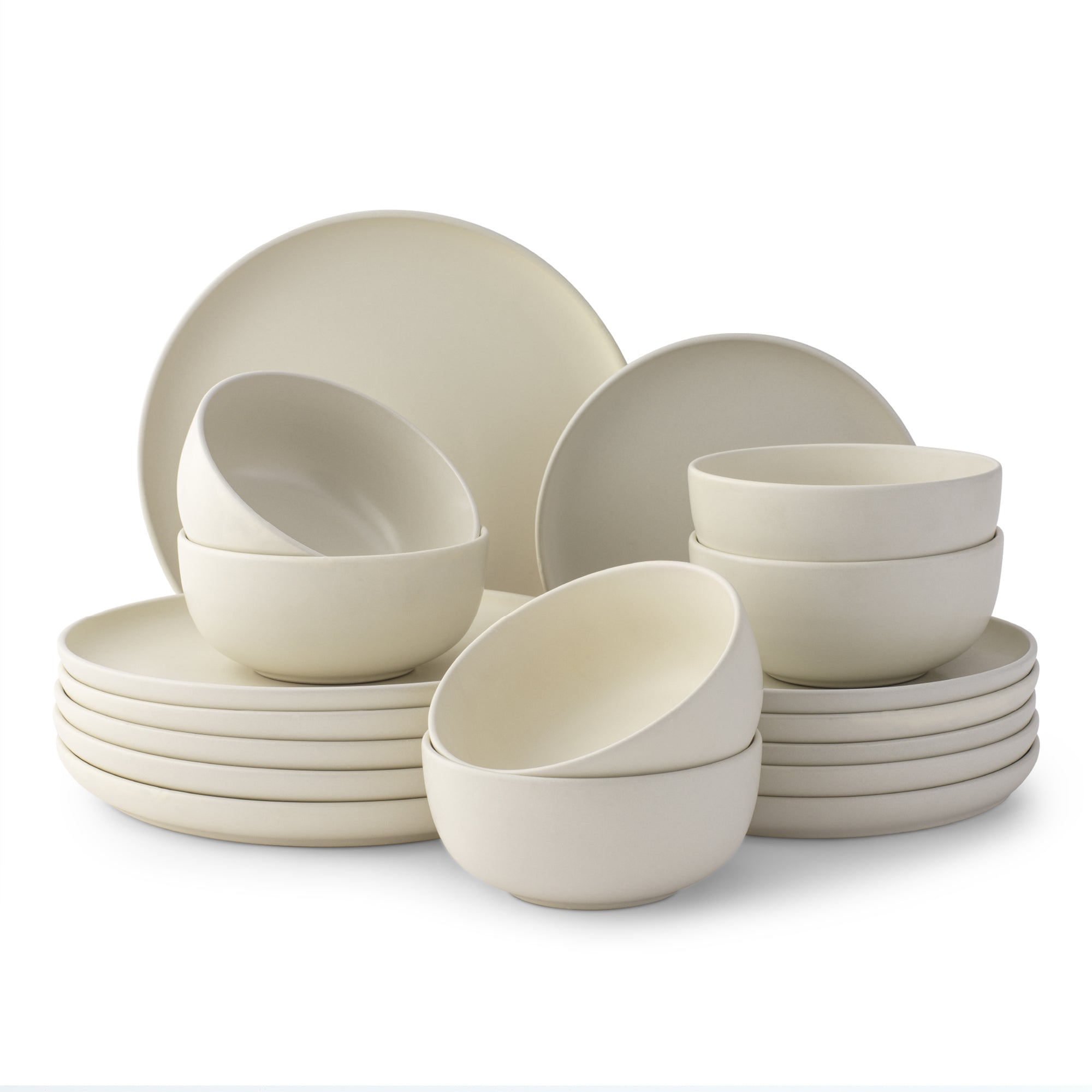 Mesa 18-Piece Stoneware Dinnerware Set