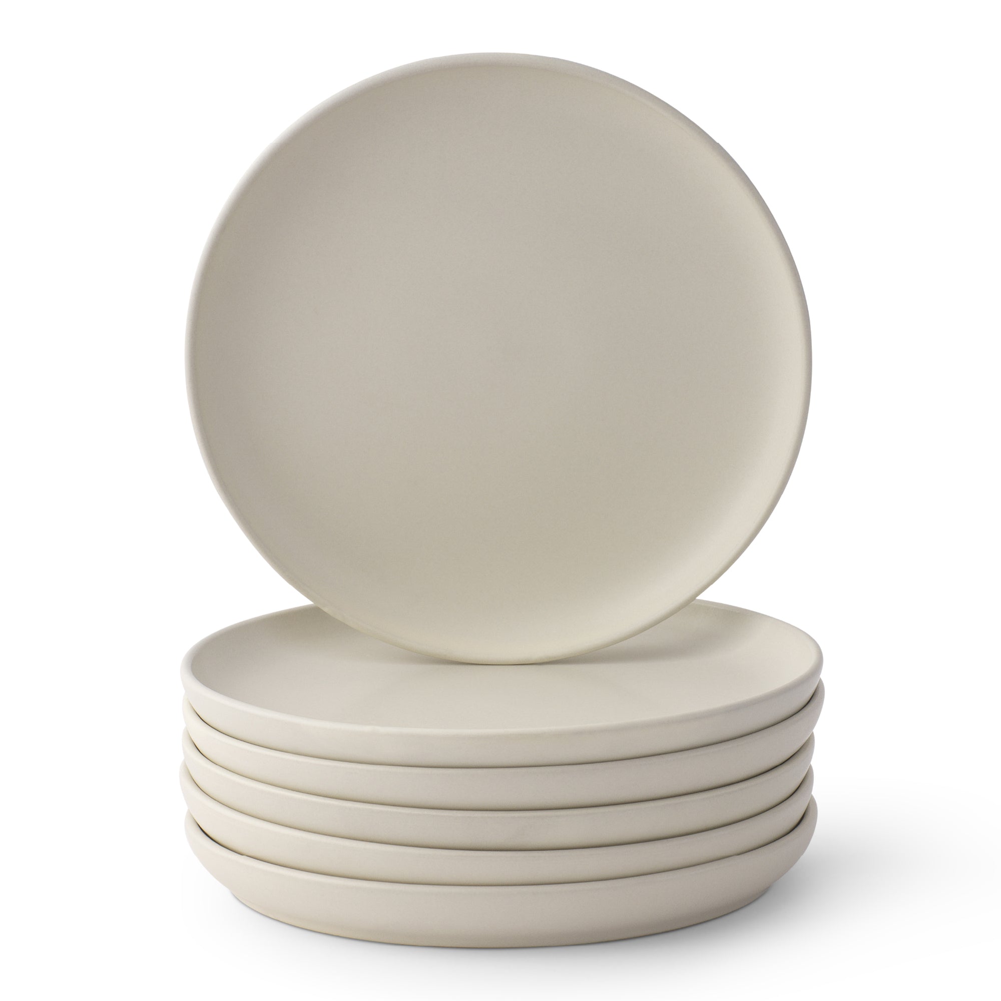 Mesa 6-Piece Stoneware Salad Plates Set